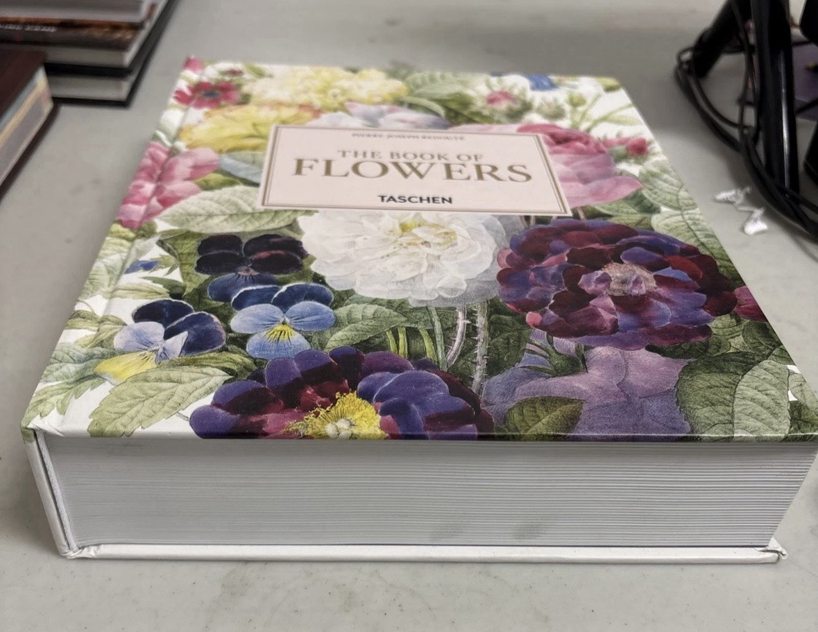 The Book Of Flowers By Pierre Jospeh Redoute Taschen Like New