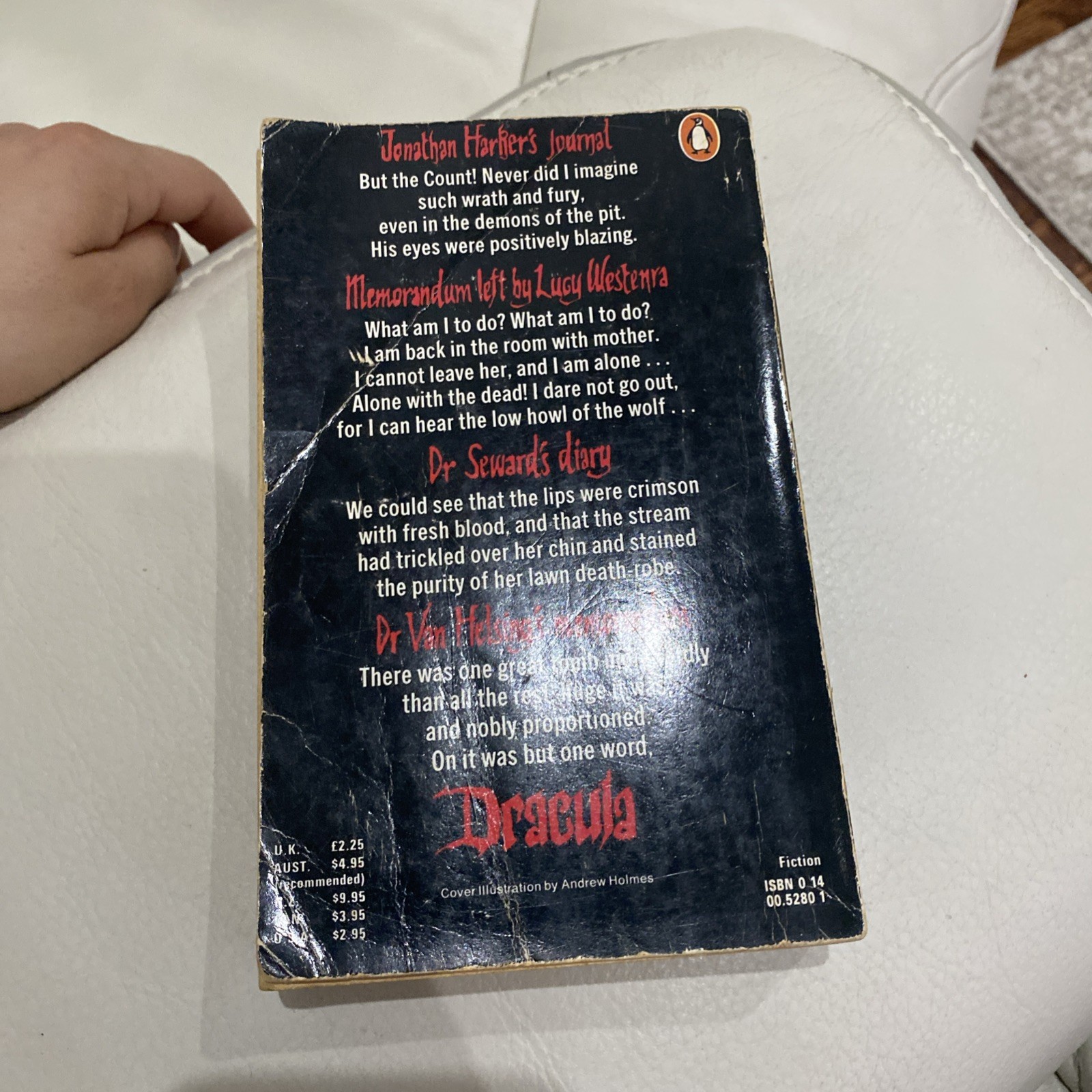 Bram Stoker’s Original Dracula Penguin Books 1979 Mass Market Paperback