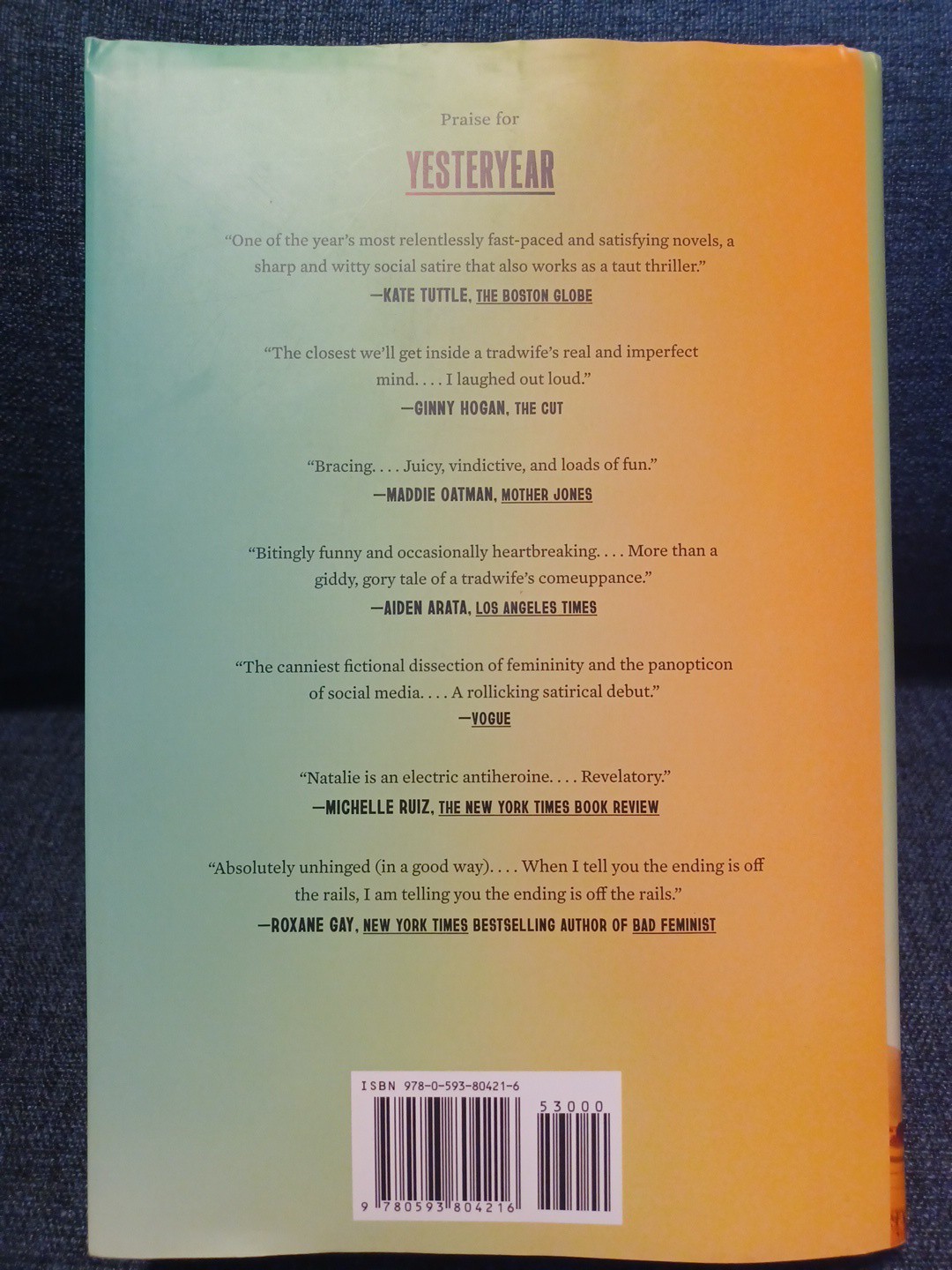 Yesteryear: a GMA Book Club Pick : A Novel by Caro Claire Burke (2026,…