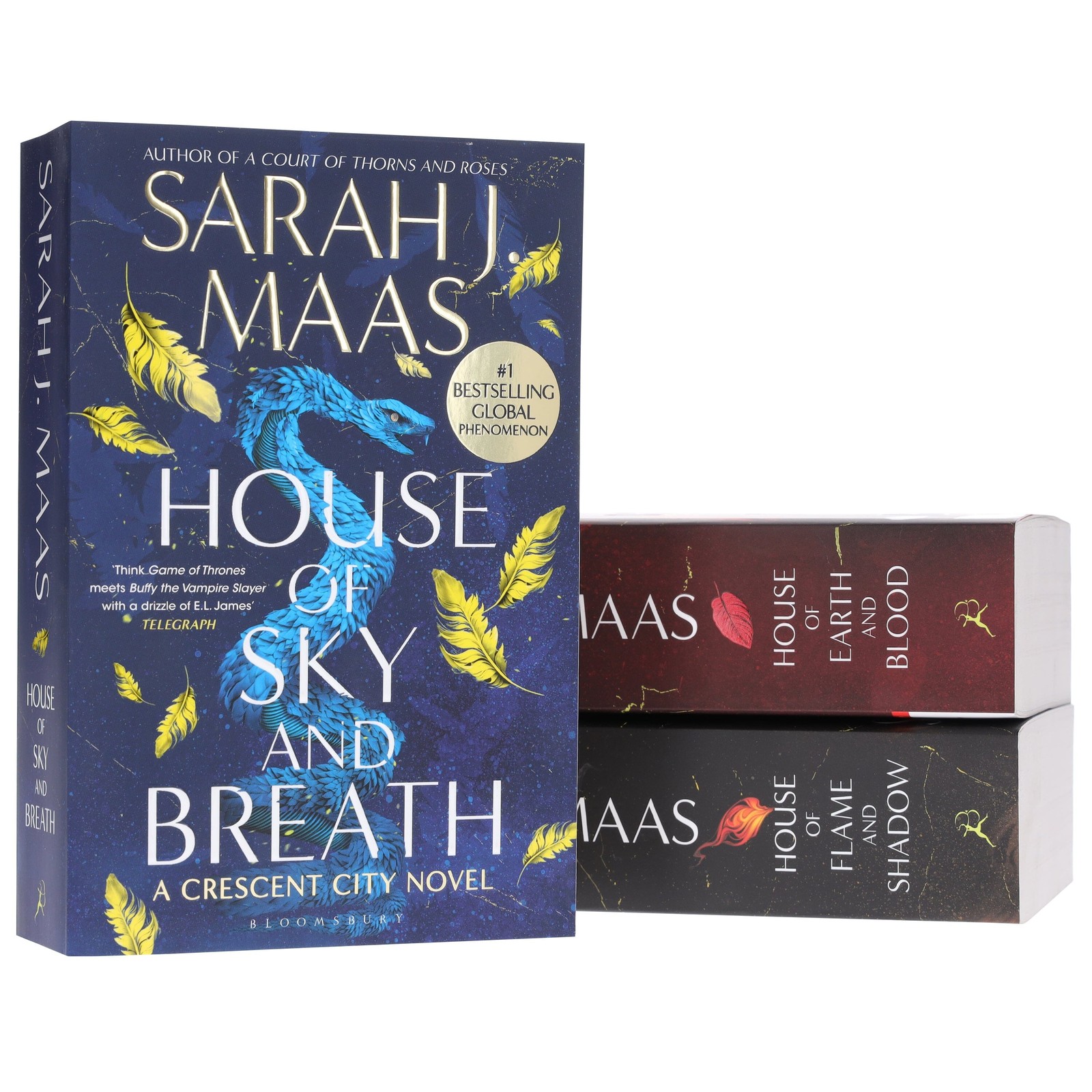 Crescent City Series by Sarah J. Maas 3 Books Set – Fiction – Paperback
