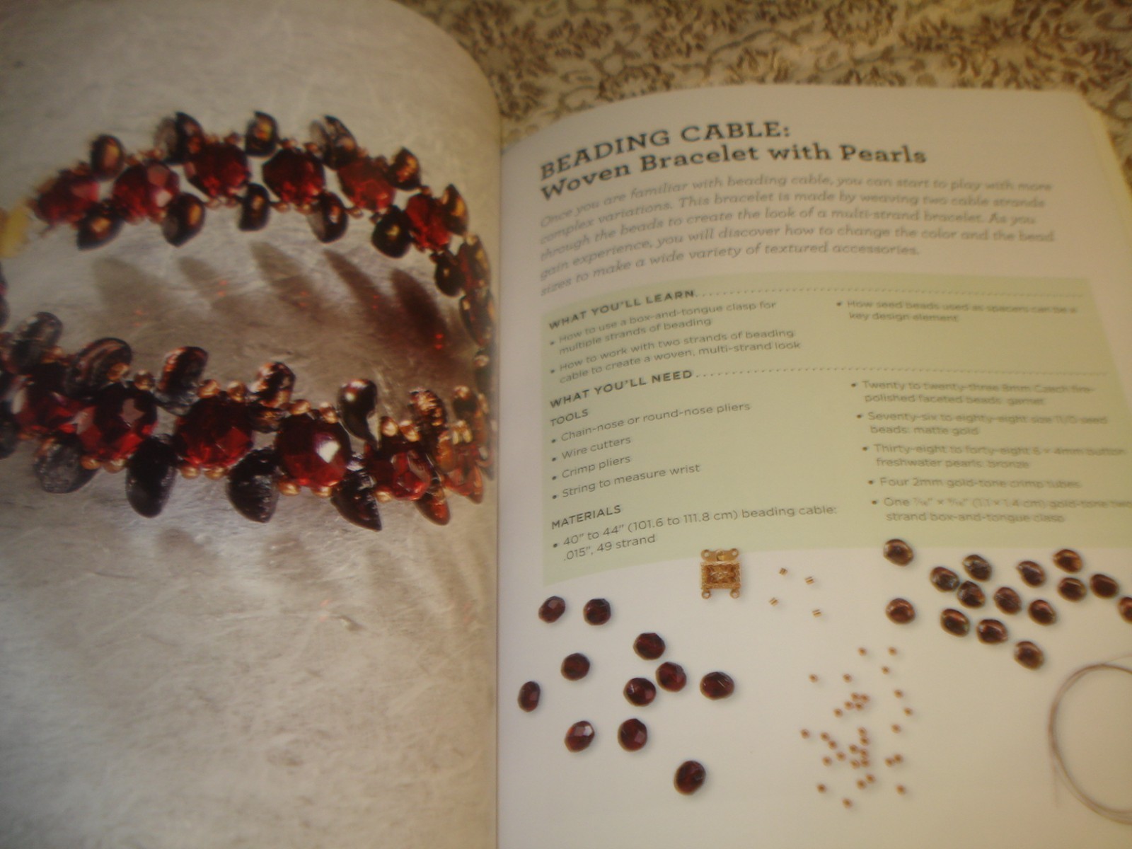 BEAD JEWELRY 101 A Bead Jewelry Course in a Book – SC 200 Pages – Full Color