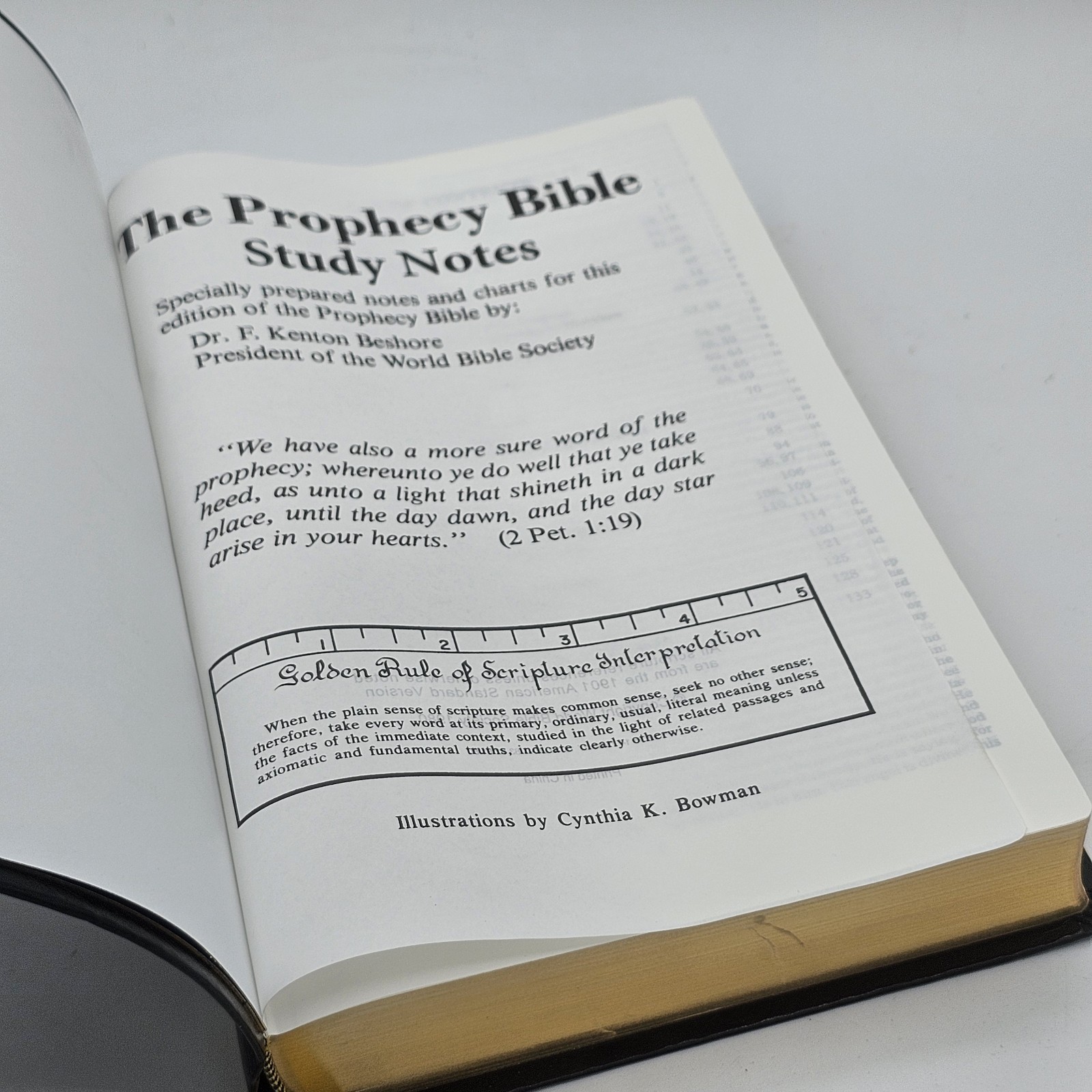 Holy Bible Original American Standard Version 1901 “Doc” Beshore Prophecy Study