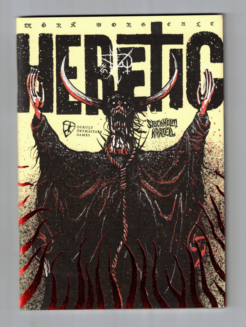 Heretic RPG Book 2022 Mork Borg Cult Exalted Funeral