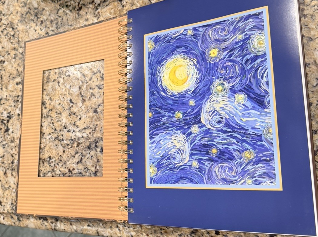 Starry Night Artists Sketchbook : Van Gogh Blank Book, Hardcover by Anon, Bra…