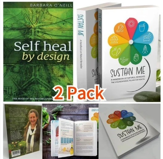 Sustain Me – Barbara O’Neill’s With Self Heal By Design- Sealed In Hand