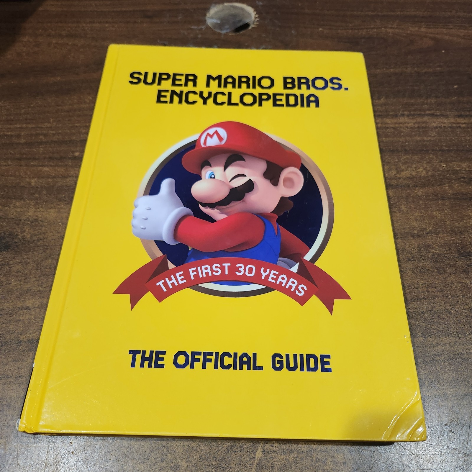 Super Mario Encyclopedia – Hardcover By Nintendo – Very Nice Book over 200 pages