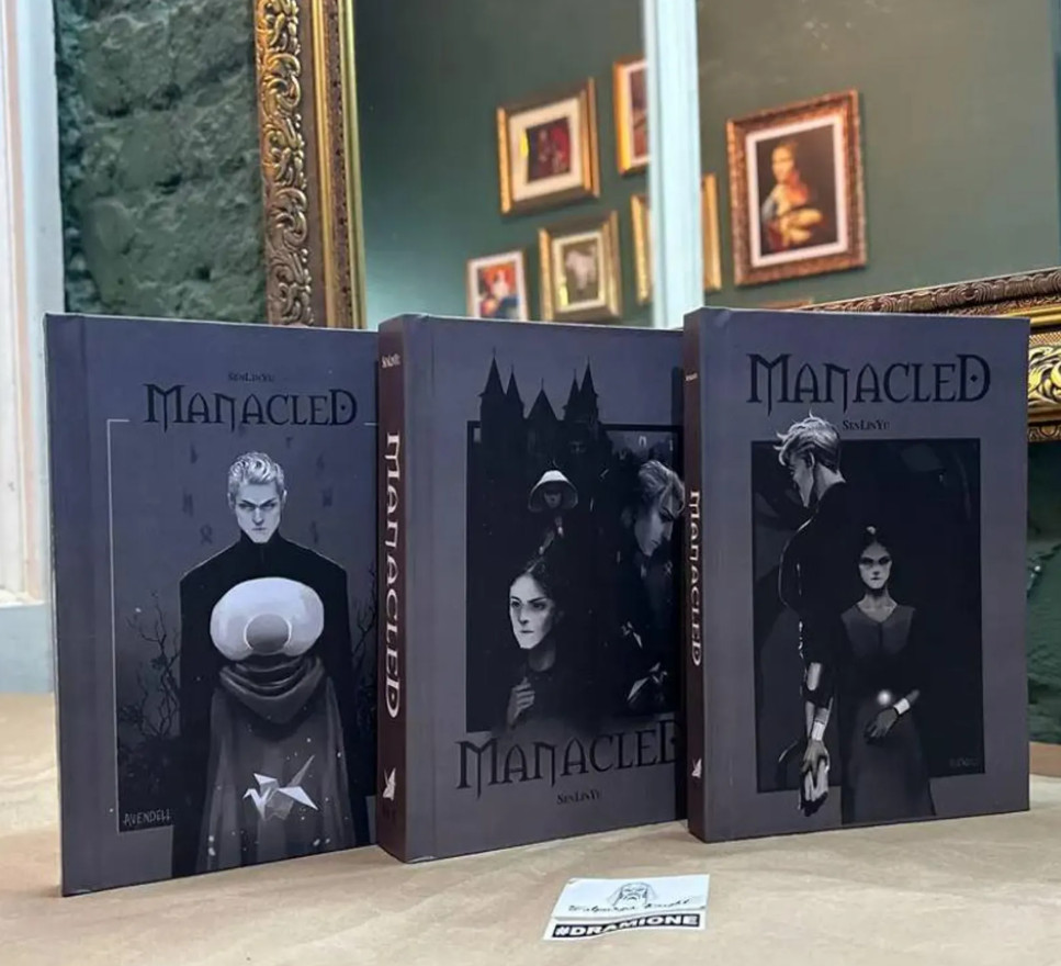 Manacled Book : Complete 3-Volume Hardcover Edition with Illustrations. Manacled
