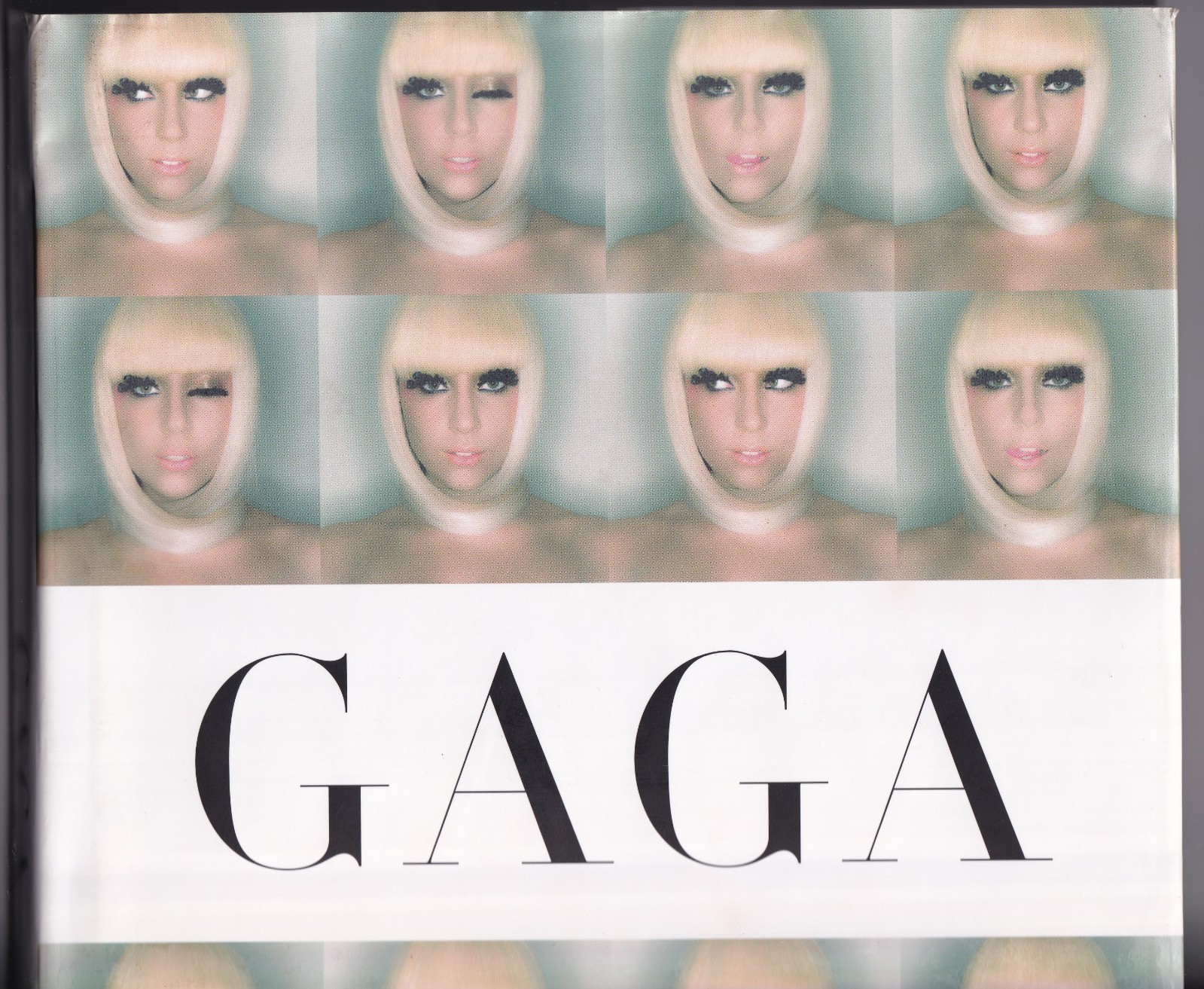 Johnny Morgan Gaga 2010 Book Hardcover 160 Pages *PLEASE READ*