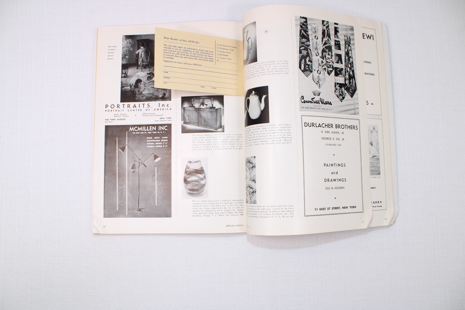 Art News Annual 1951 Oversized 200+ Pages Softcover Paperback