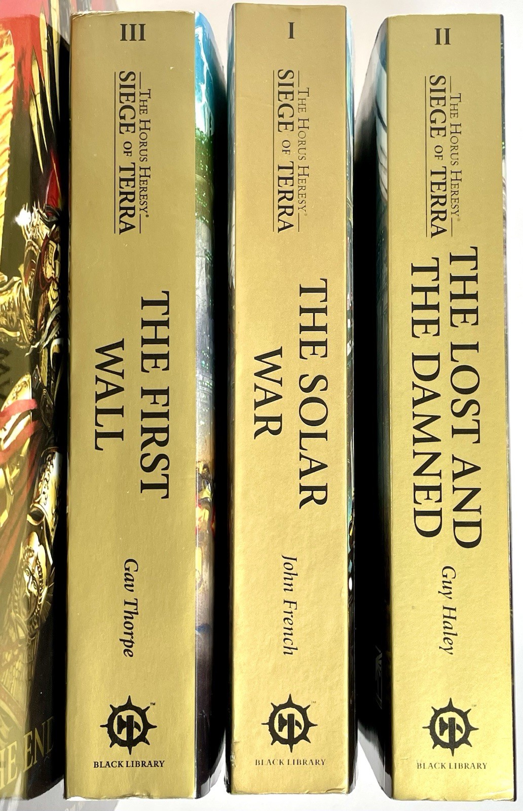 7x Warhammer The Horus Heresy Siege Of Terra Book Lot 1-3 5 6 8 10 Sci-fi Series