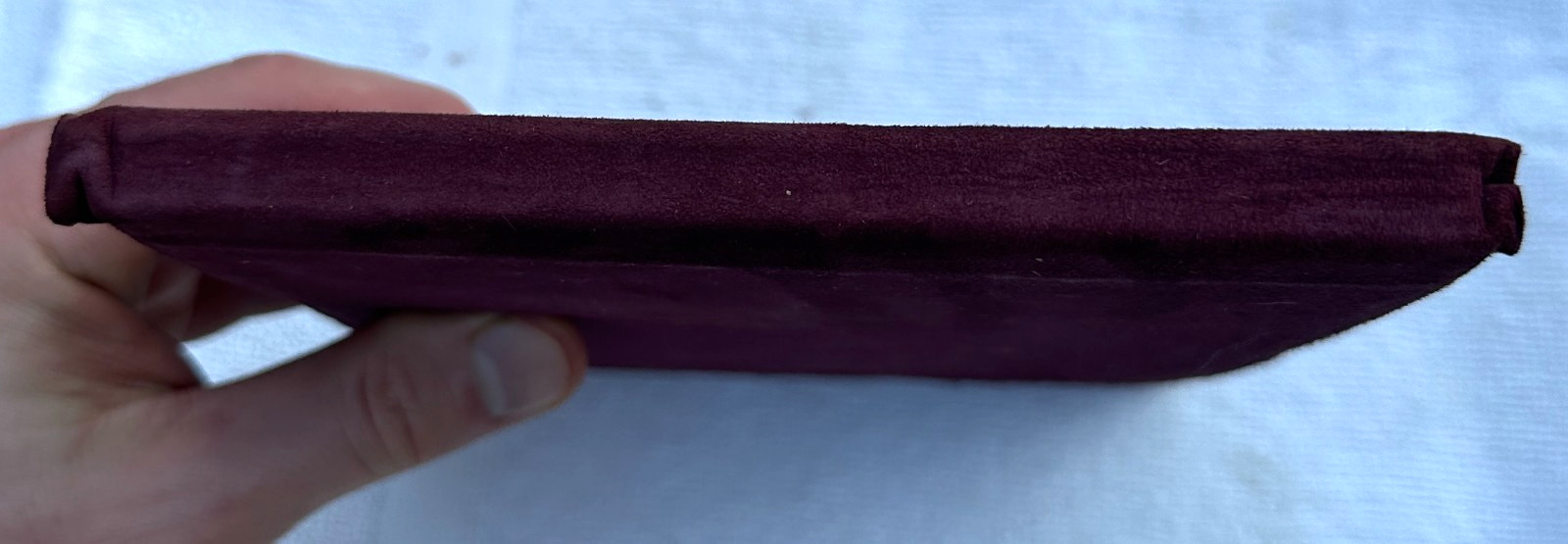 Vintage 1922 The Rubaiyat Of Omar Khayyam Suede Cover Book by Roycrofters w/ Box