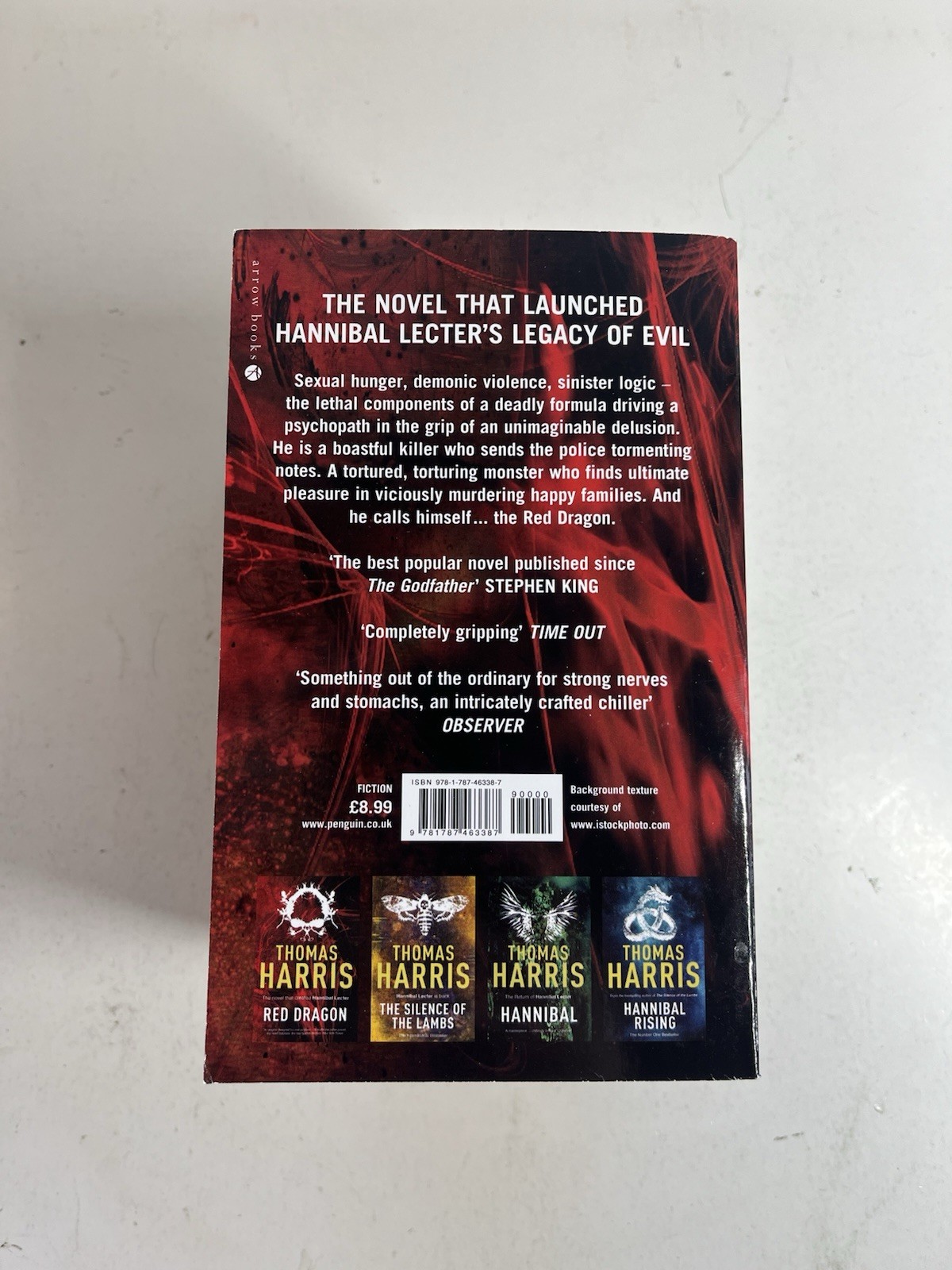 Lot Of 4 Thomas Harris Books Hannibal Lecter Complete Series 1-4 Paperback