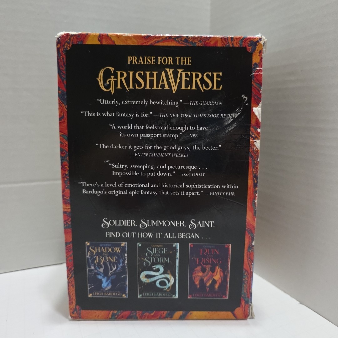 Shadow and Bone Trilogy Box Set Leigh Bardugo HC Siege Storm Ruin Rising