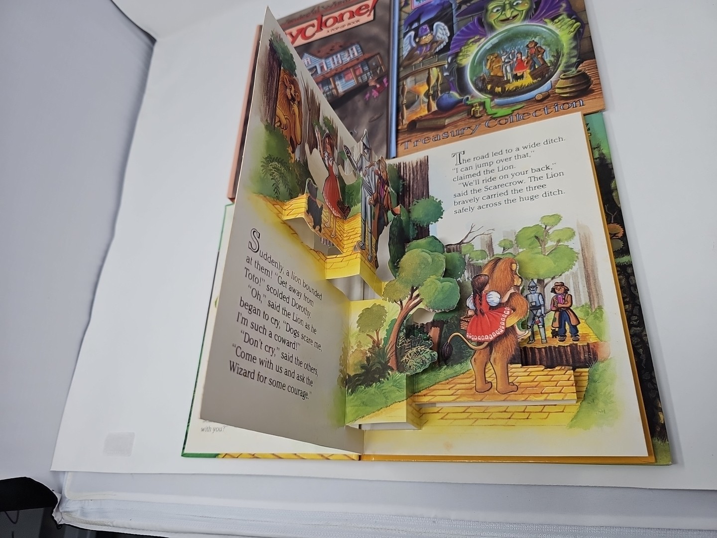 1991 THE WONDERFUL WIZARD OF OZ 4 POP-UP BOOKS TREASURY COLLECTION