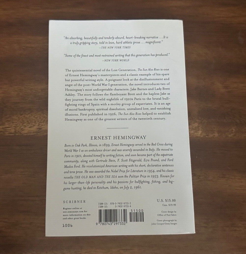 Sun Also Rises : The Authorized Edition by Ernest Hemingway (2006, Trade…