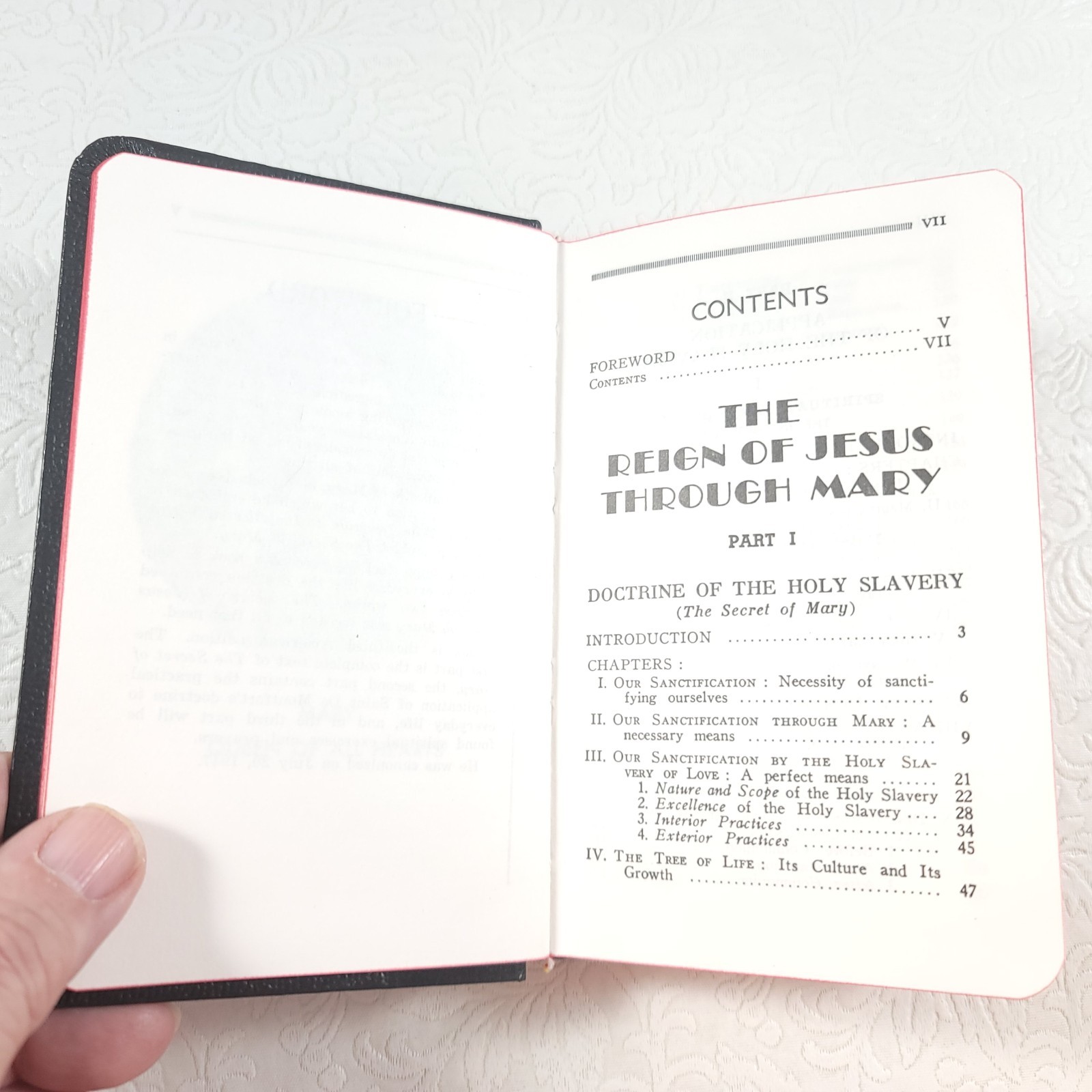 The Reign of Jesus Through Mary Prayer Book Revised Edition 1983 Gabriel Denis
