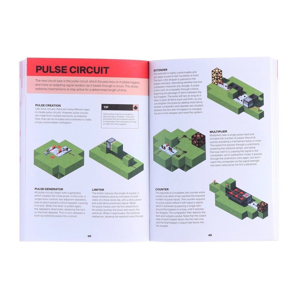 Minecraft Guides 8 Book Set Mojang Paperback Kids Age 6+ Redstone Farming Guide