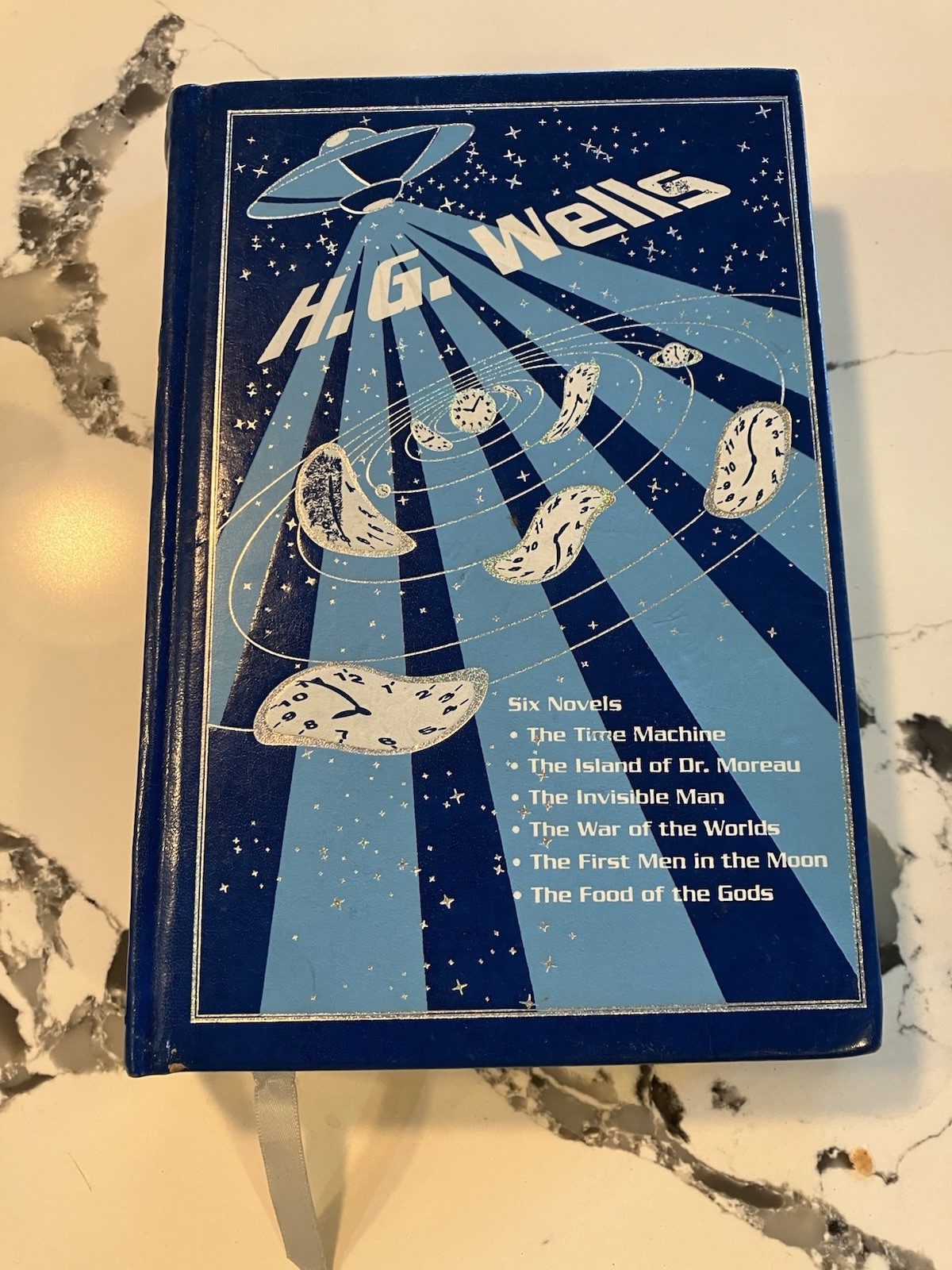 HG WELLS SIX NOVELS Deluxe Luxury Hardcover Edition ~ SciFi Classics Canterbury