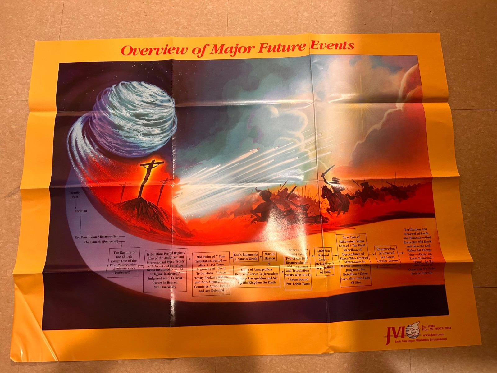 Jack Van Impe Prophecy Leather Bible New 2nd Edition King James Version Poster