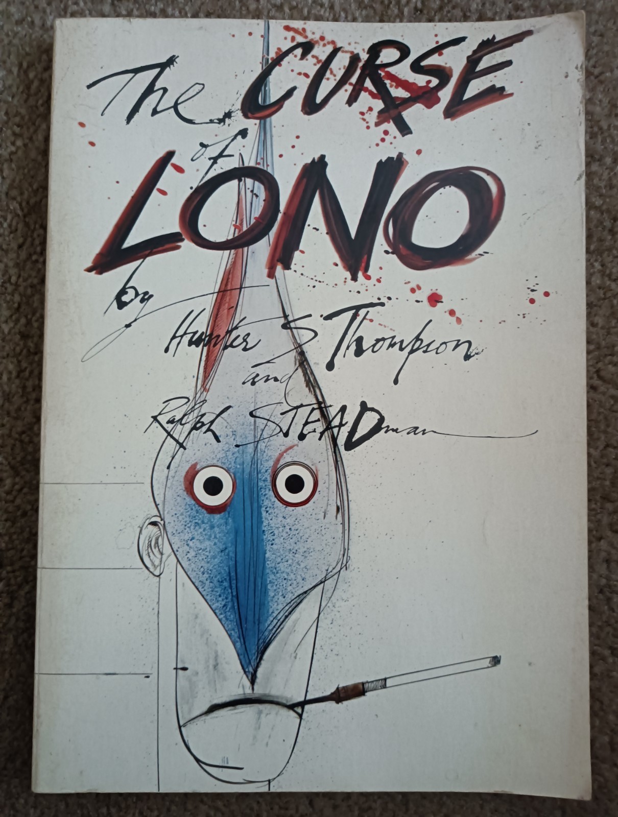 First Edition Hunter S. Thompson The Curse of Lono Bantam 1983 Steadman