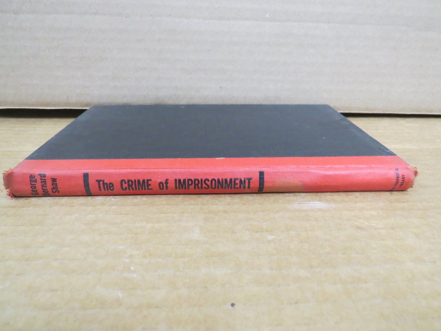 The Crime of Imprisonment George Bernard Shaw 1946 Illustrated William Gropper