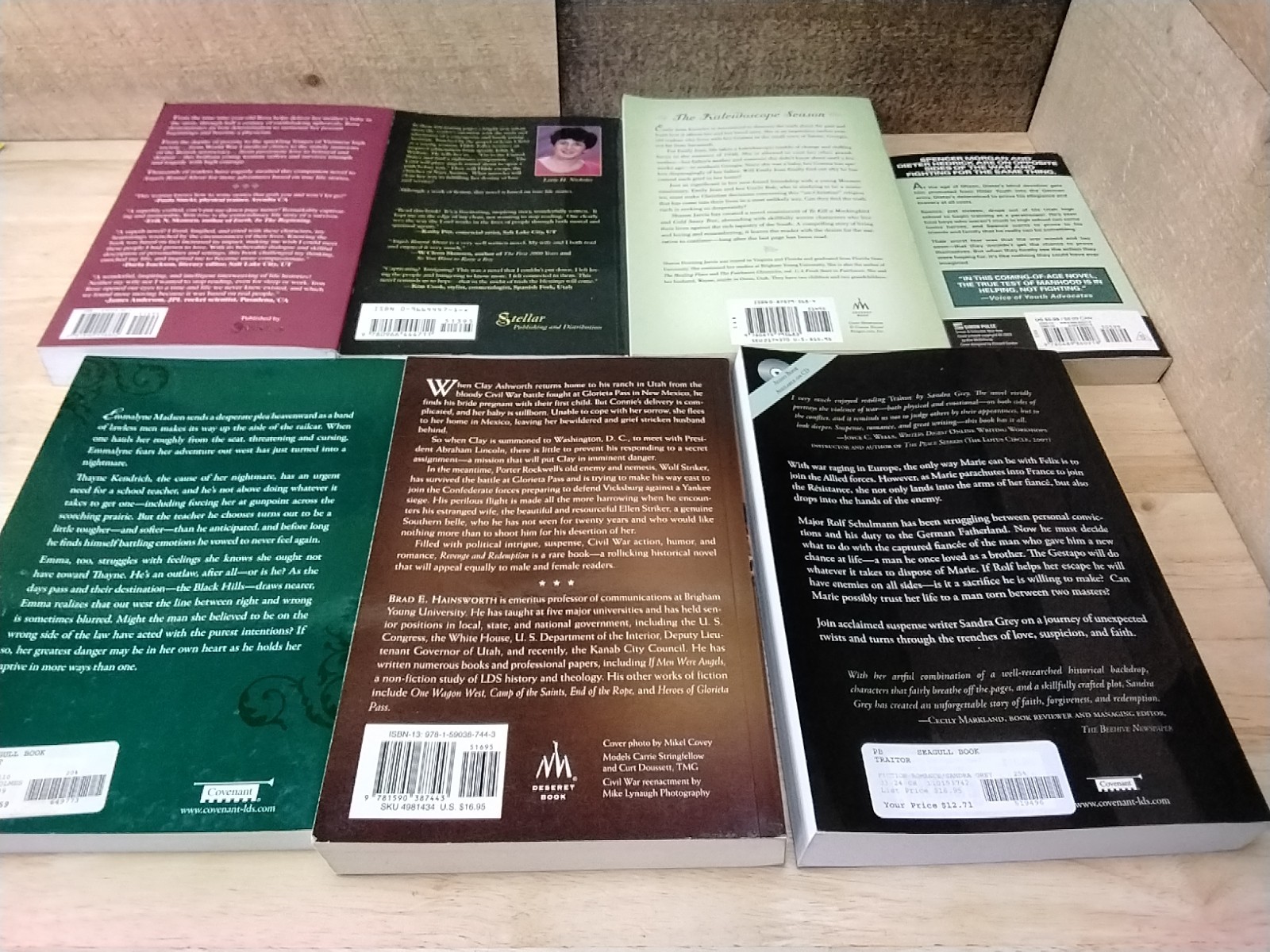 Lot Of 13 LDS Historical Fiction And Romance Covenant Communication