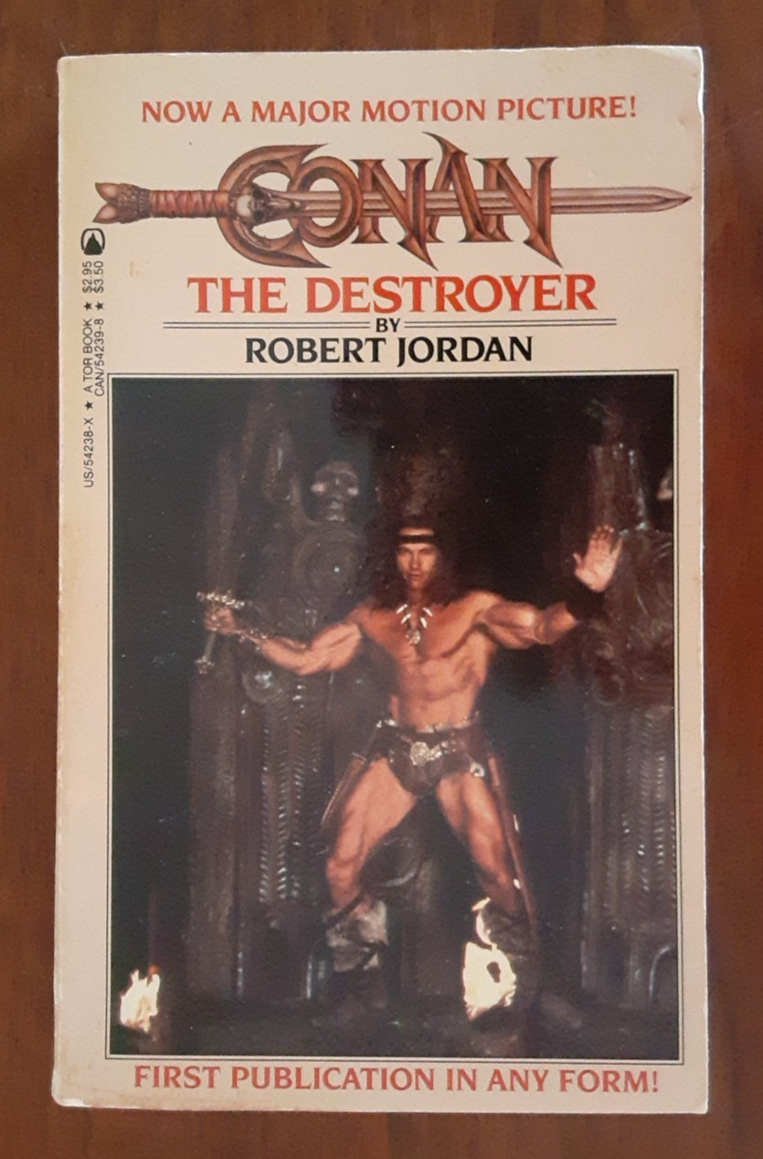 Lot of 5 Vintage CONAN Paperback Books Hyborian Age Stories Ace Sci Fi TOR