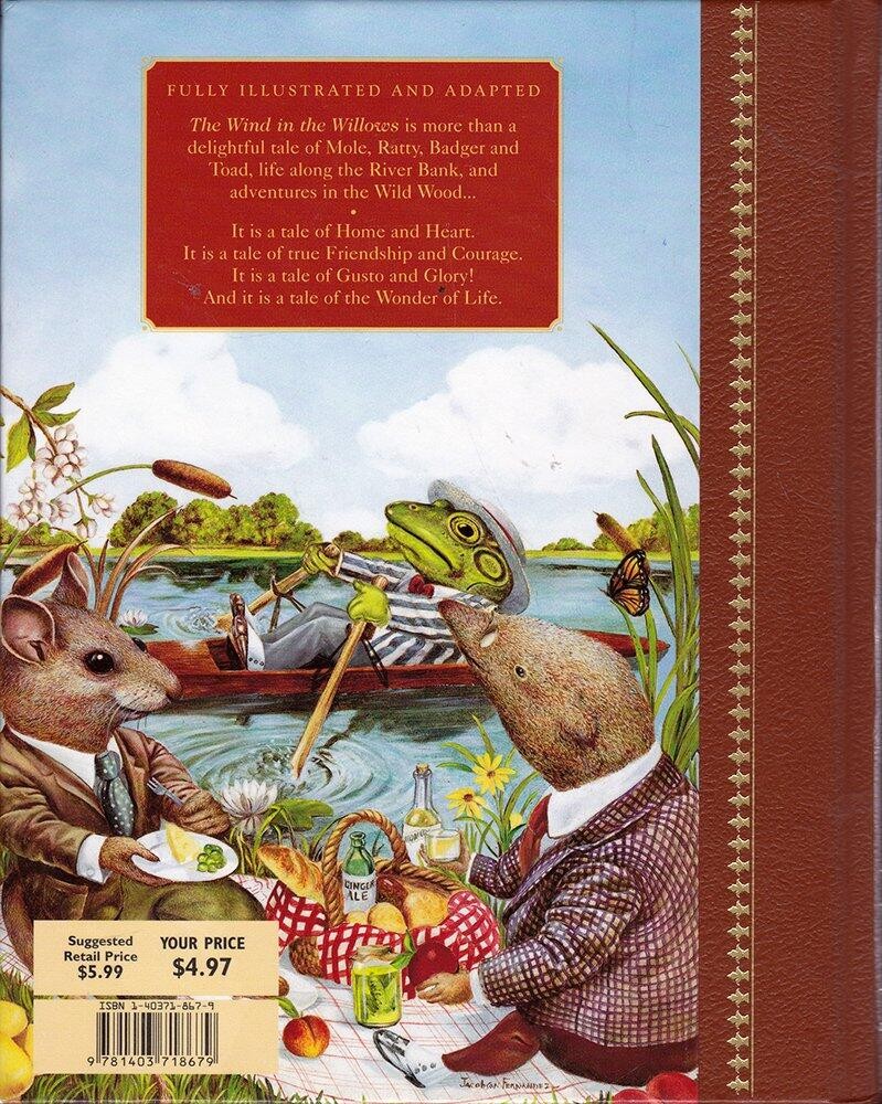 4 HARDCOVER CHILDRENS CLASSICS Peter Pan Pinocchio Wind In Willows Wizard of Oz