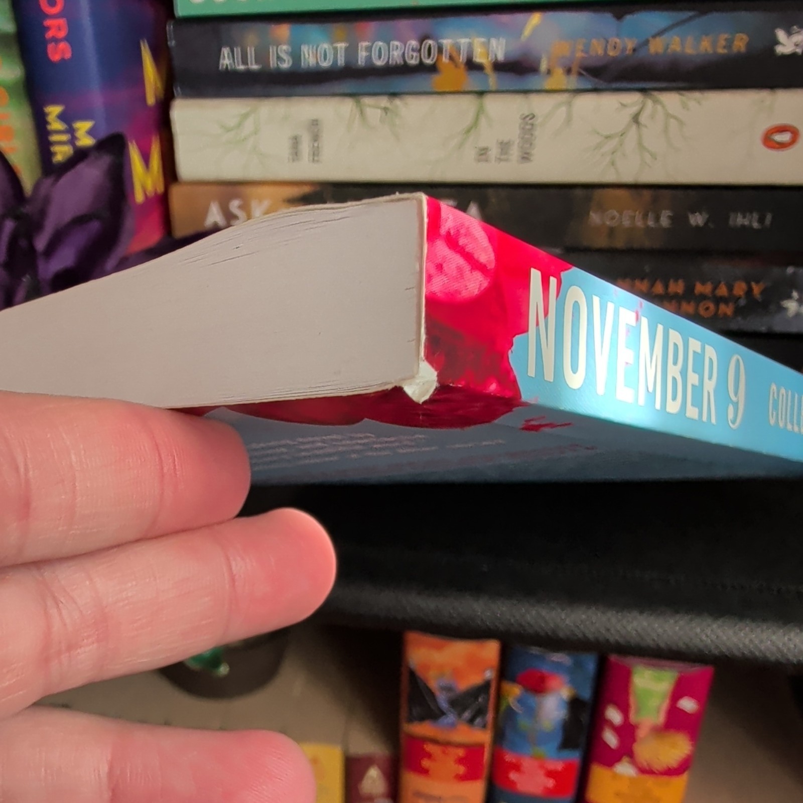 November 9 : A Novel by Colleen Hoover (2015, Trade Paperback)