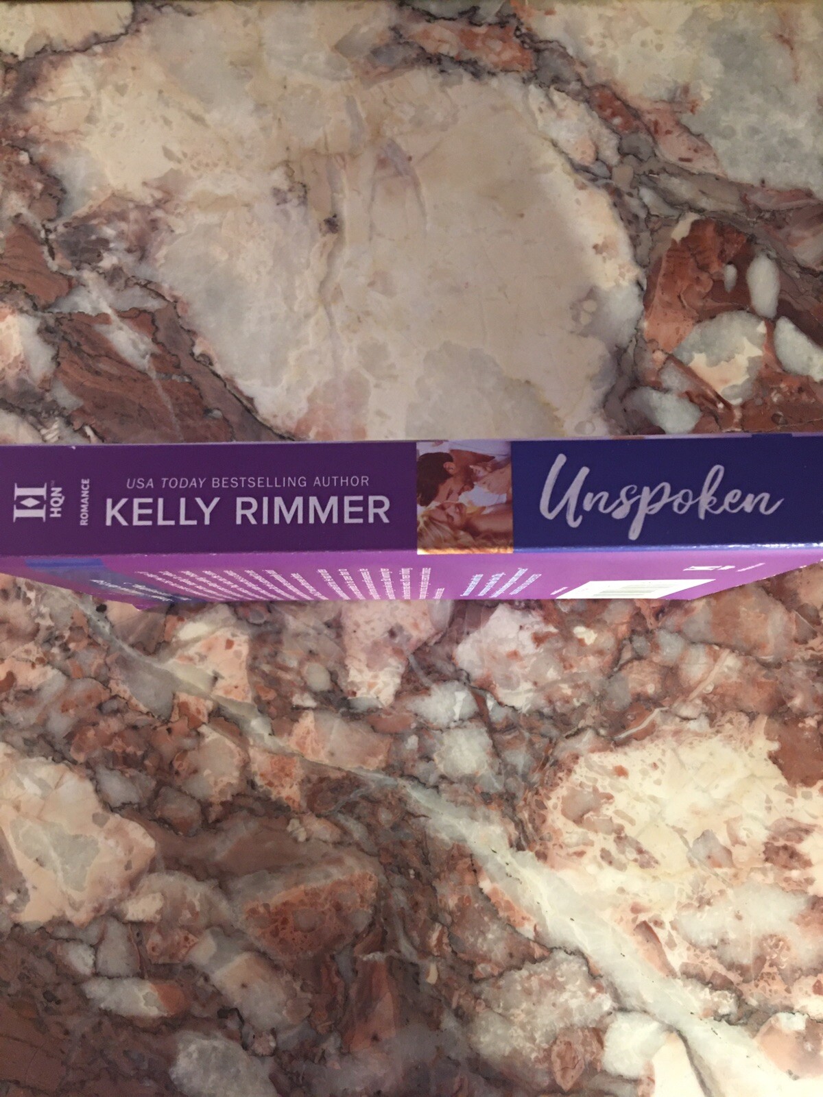 A NOVEL: “UNSPOKEN” by Kelly Rimmer. Paperback 336 Pages