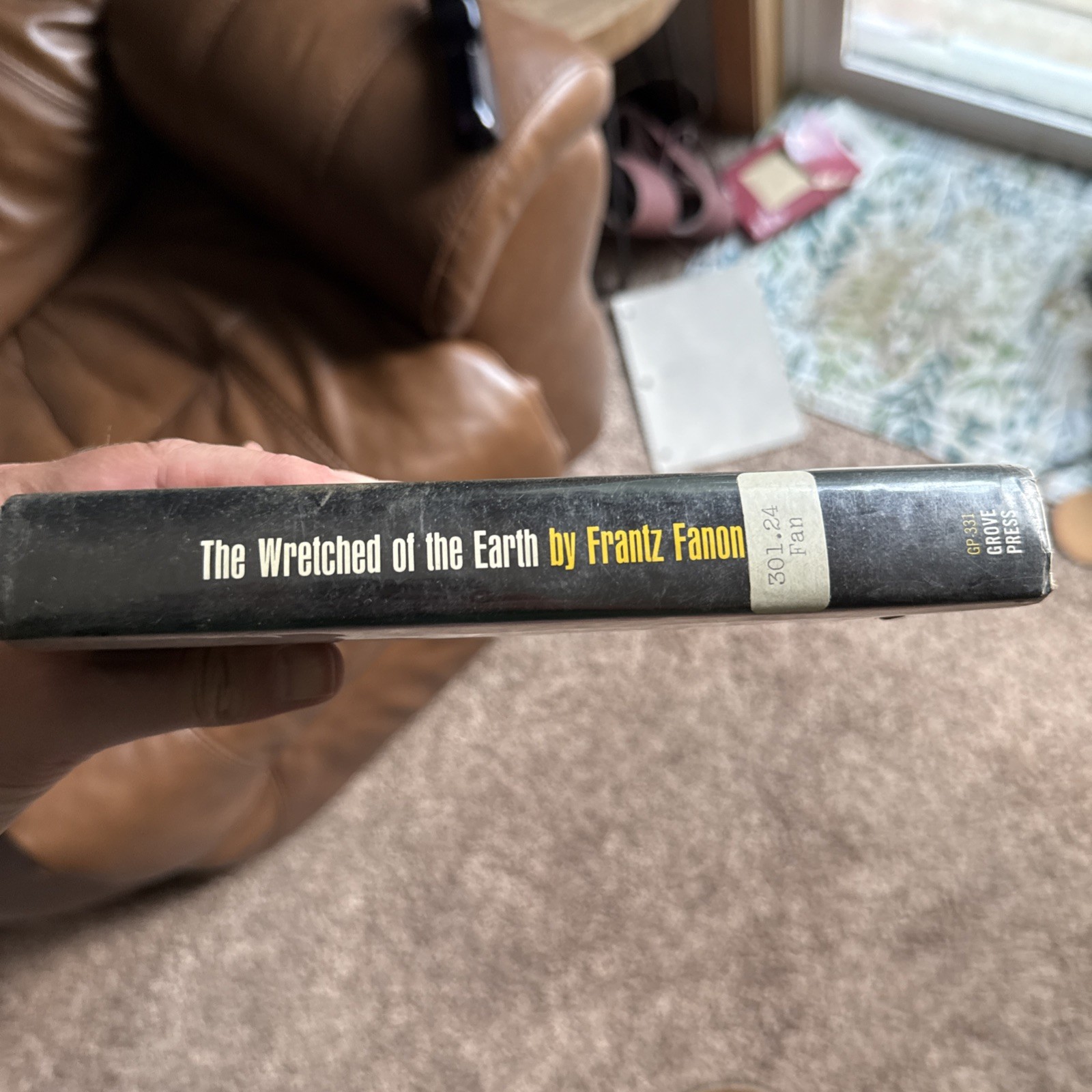 WRETCHED OF EARTH By Frantz Fanon First Evergreen Edition 1966 Hardcover