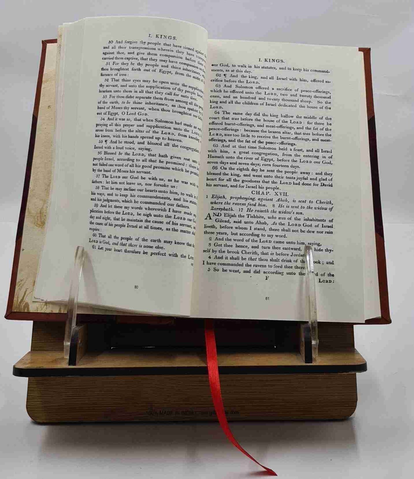 Select parts of the holy Bible for the use of the negro slaves, [LEATHER BOUND]
