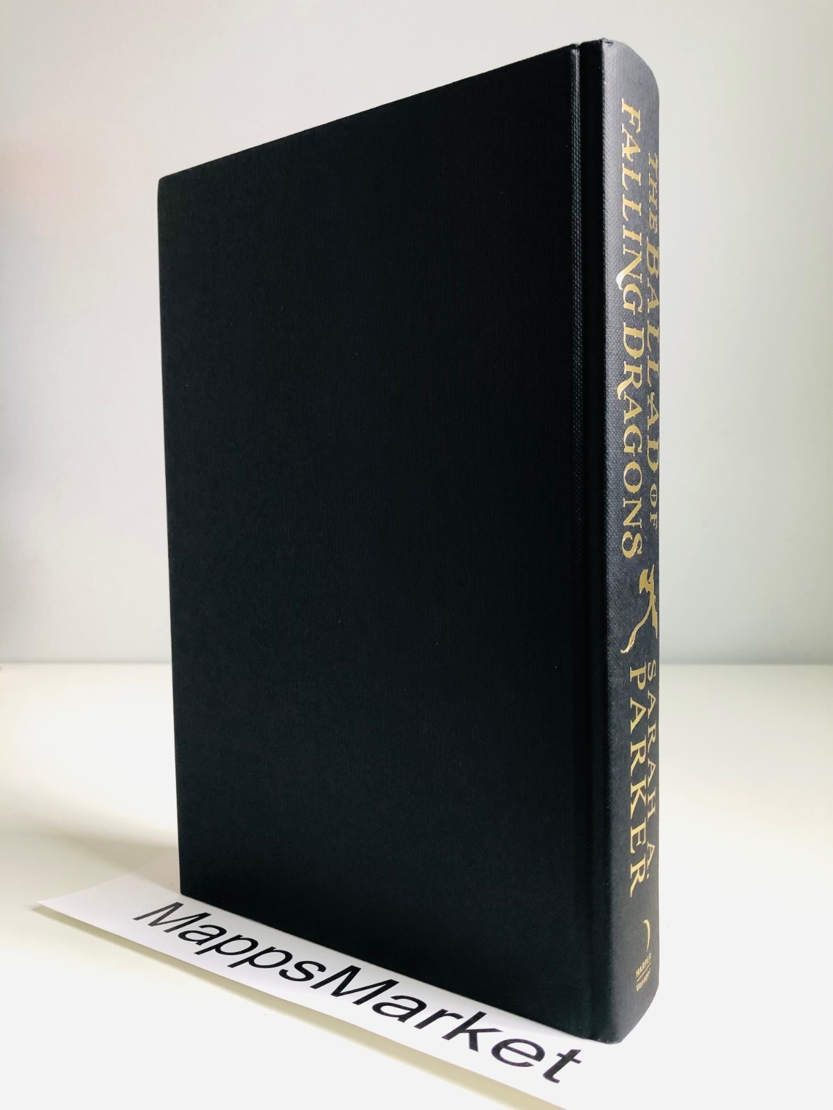 The Ballad of Falling Dragons SIGNED Sarah A. Parker WATERSTONES UK 1/1 Sprayed