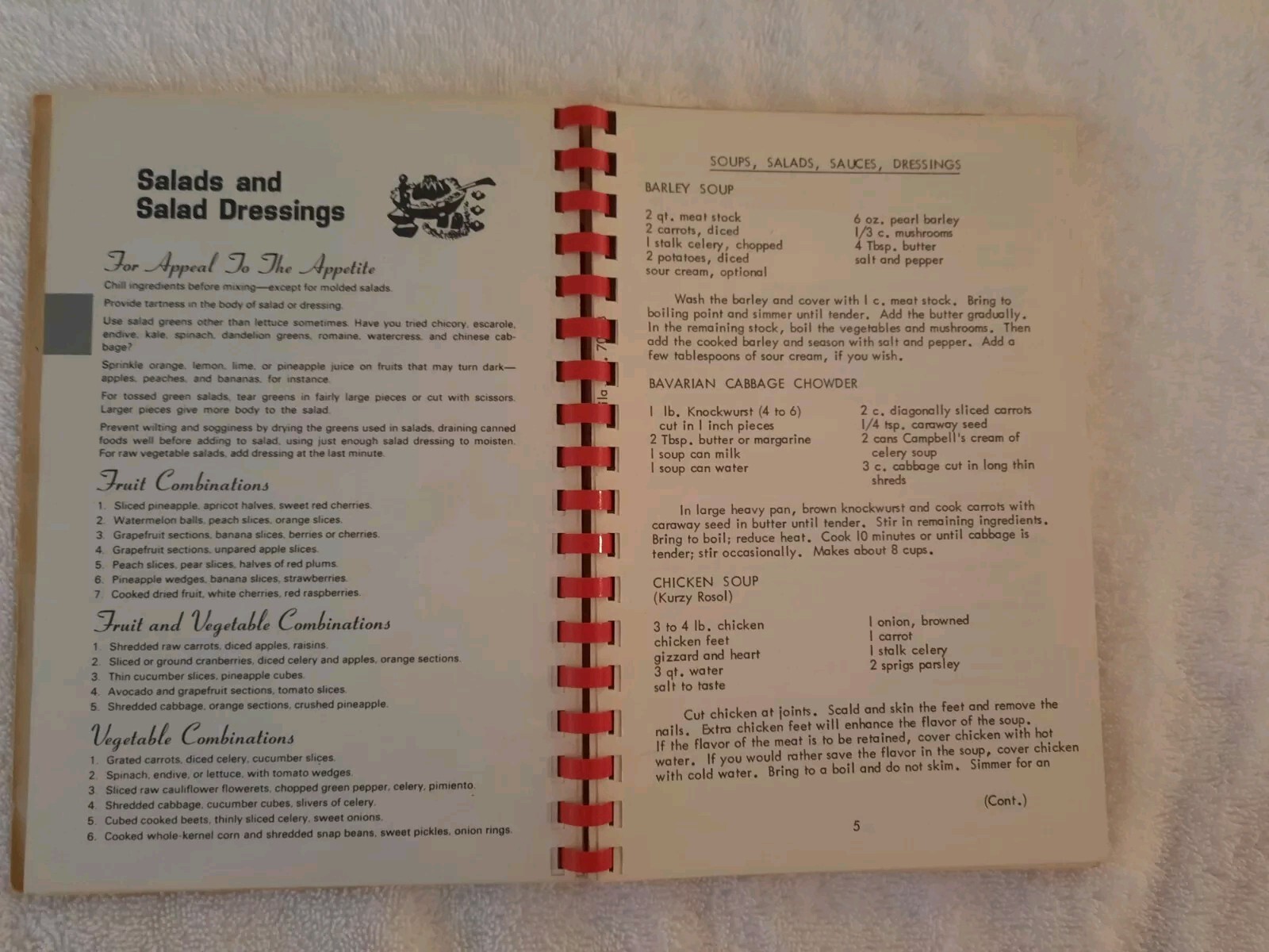 Cook Book Compiled By Council 106 Polish National Alliance 1968-1976 Spiral Bind