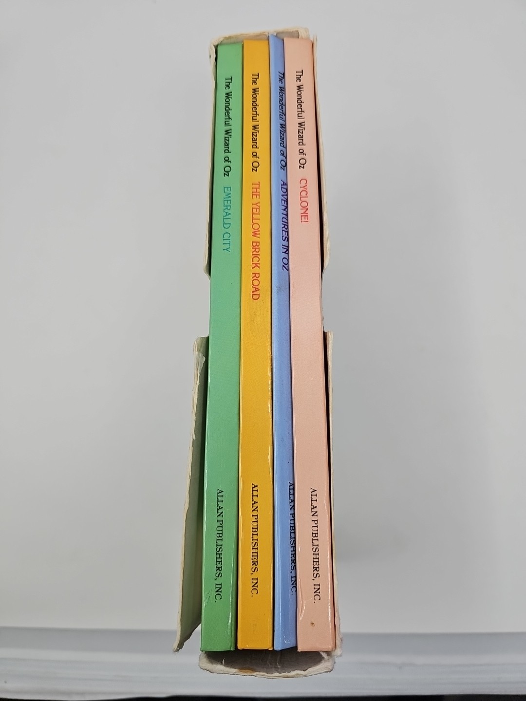 1991 THE WONDERFUL WIZARD OF OZ 4 POP-UP BOOKS TREASURY COLLECTION