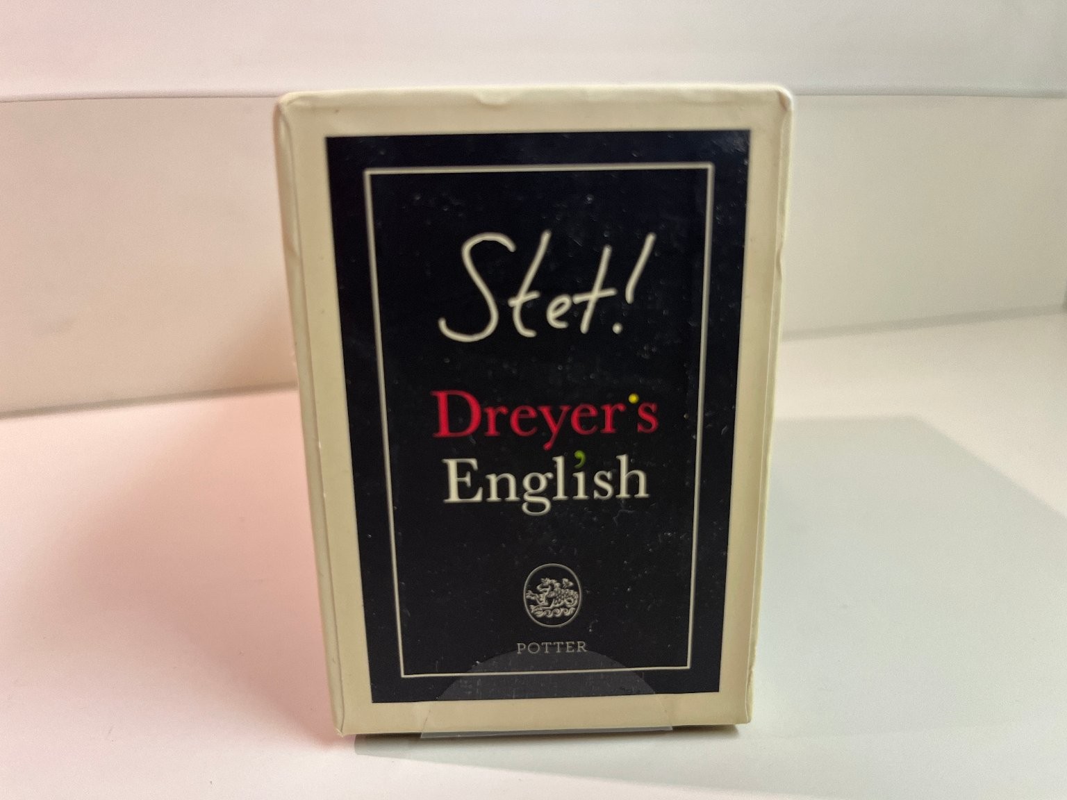 New Old Stock- Stet! Dreyer’s English Card Game Language Lovers, Benjamin Dreyer