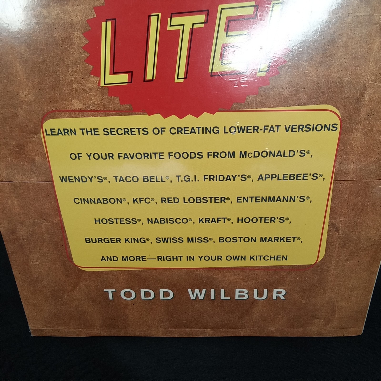 Vintage 1998 Cookbook Top Secret Recipes Lite Paperback 256 Pages Sealed