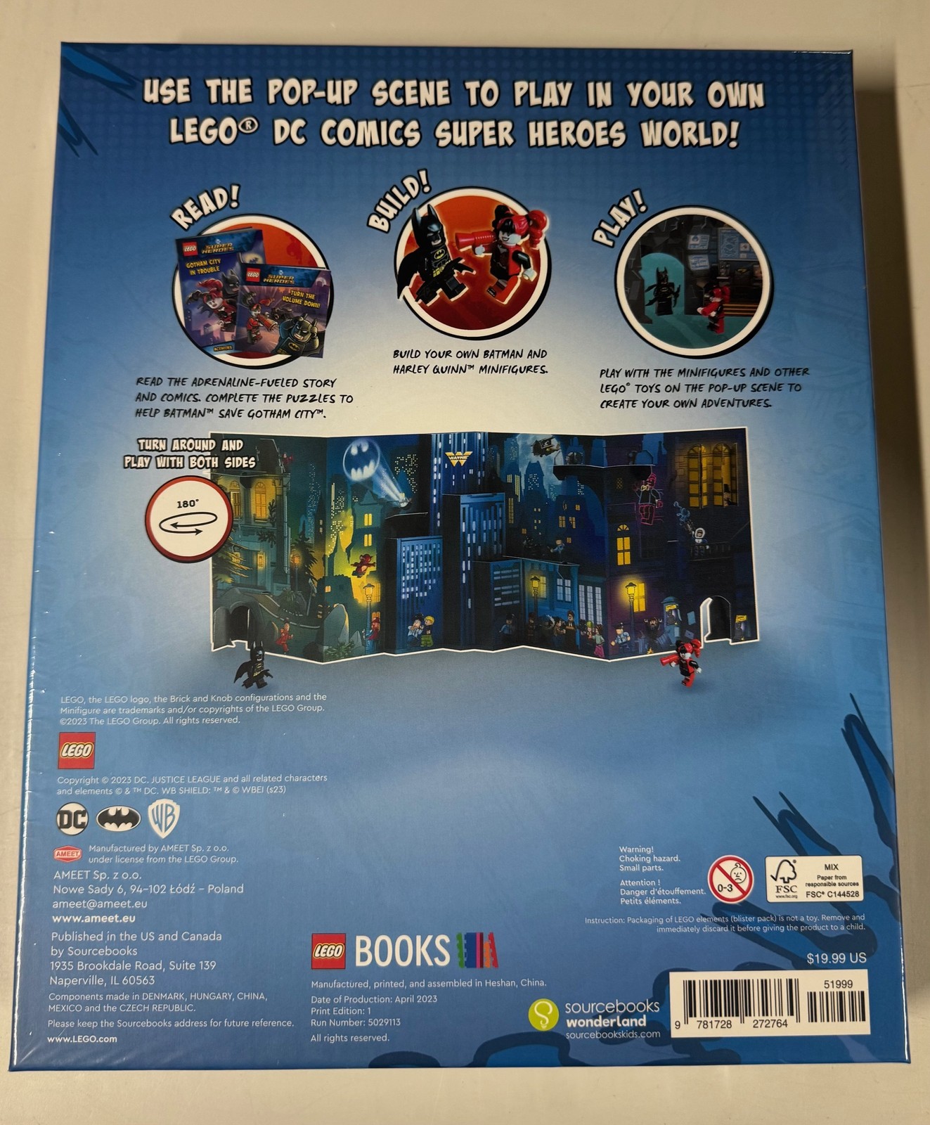 LEGO DC Super Heroes Batman VS. Harley Quinn: Activity Book with Fun Activities