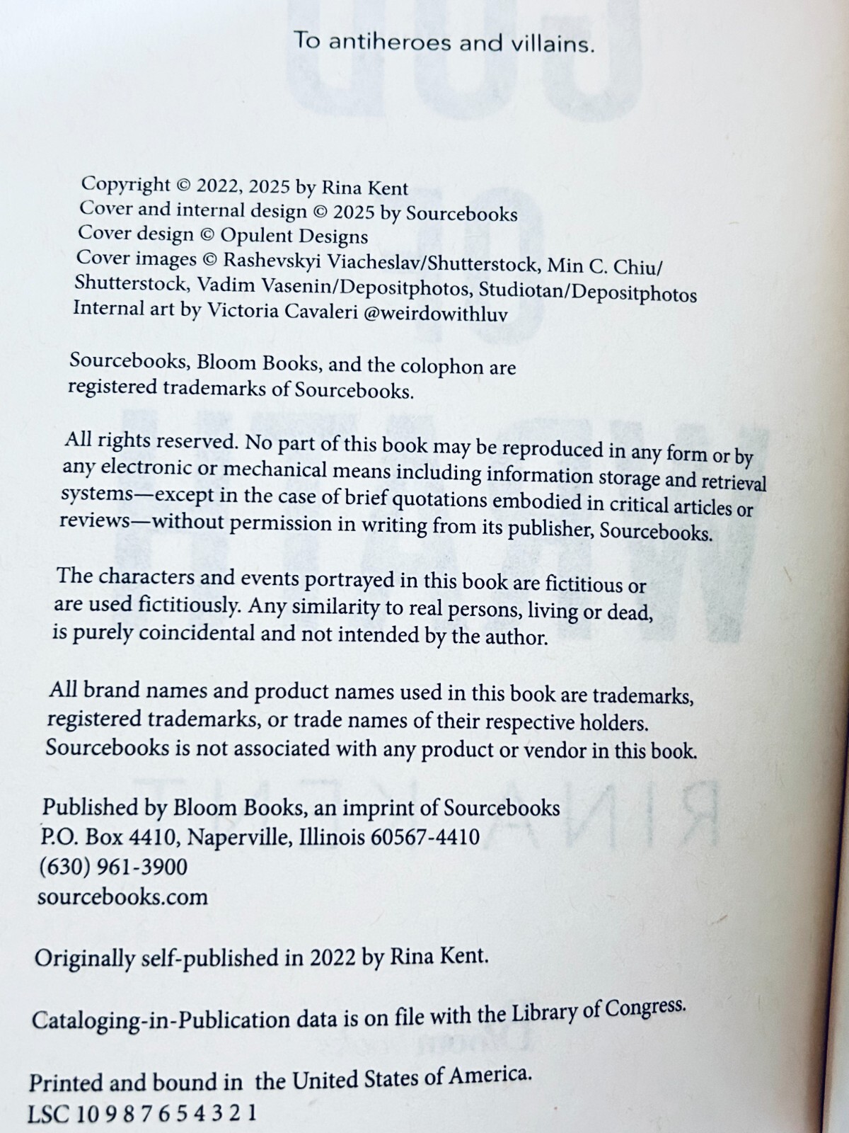 6 Legacy of Gods Series 1st Ed/1st Print w/Signed Bookplates by Rina Kent OOP