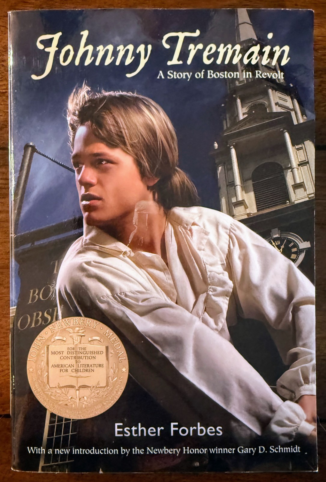Johnny Tremain by Esther Hoskins Forbes Historical Children’s Chapter Book Gr3-7