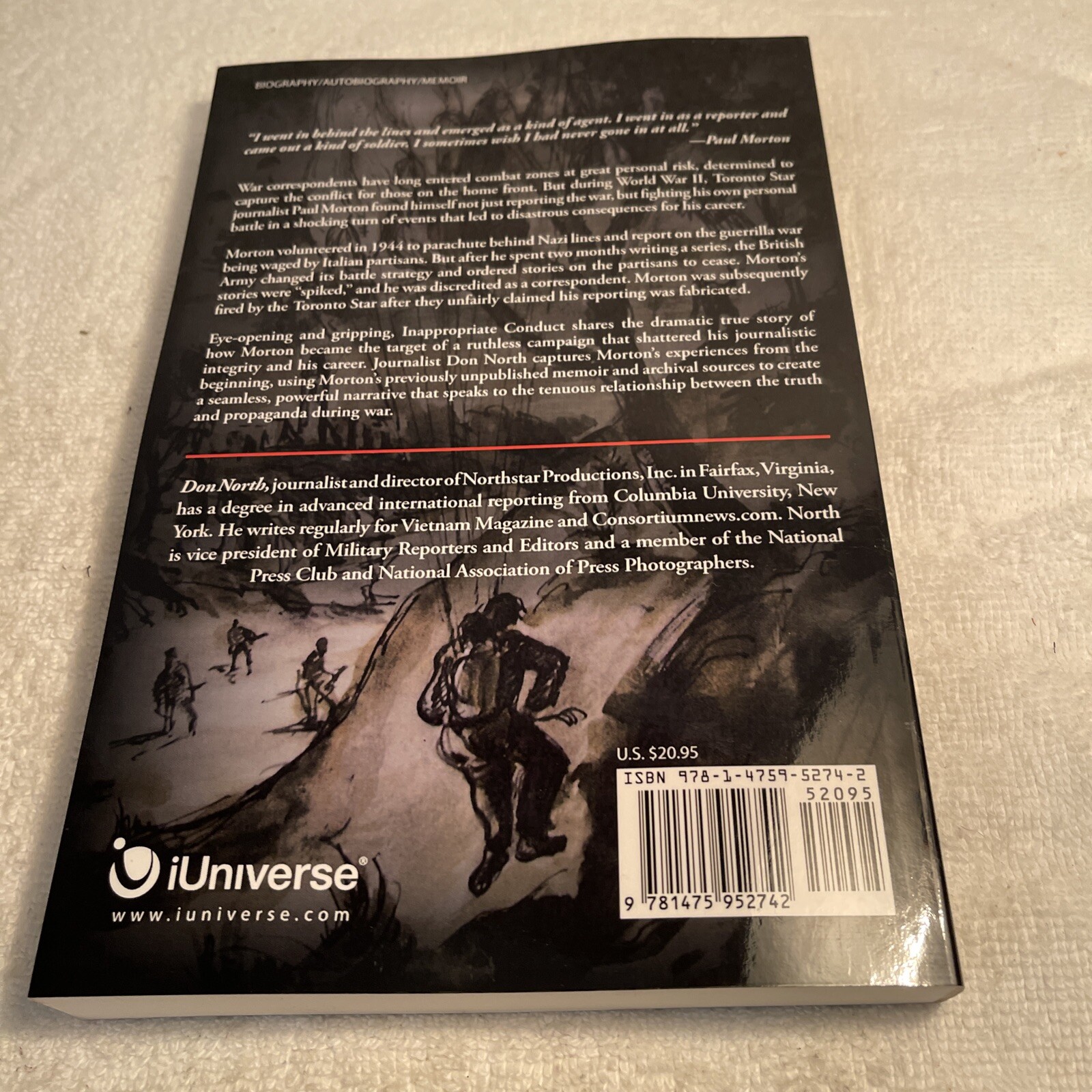 Inappropriate Conduct : Mystery of a Disgraced War Correspondent, Paperback