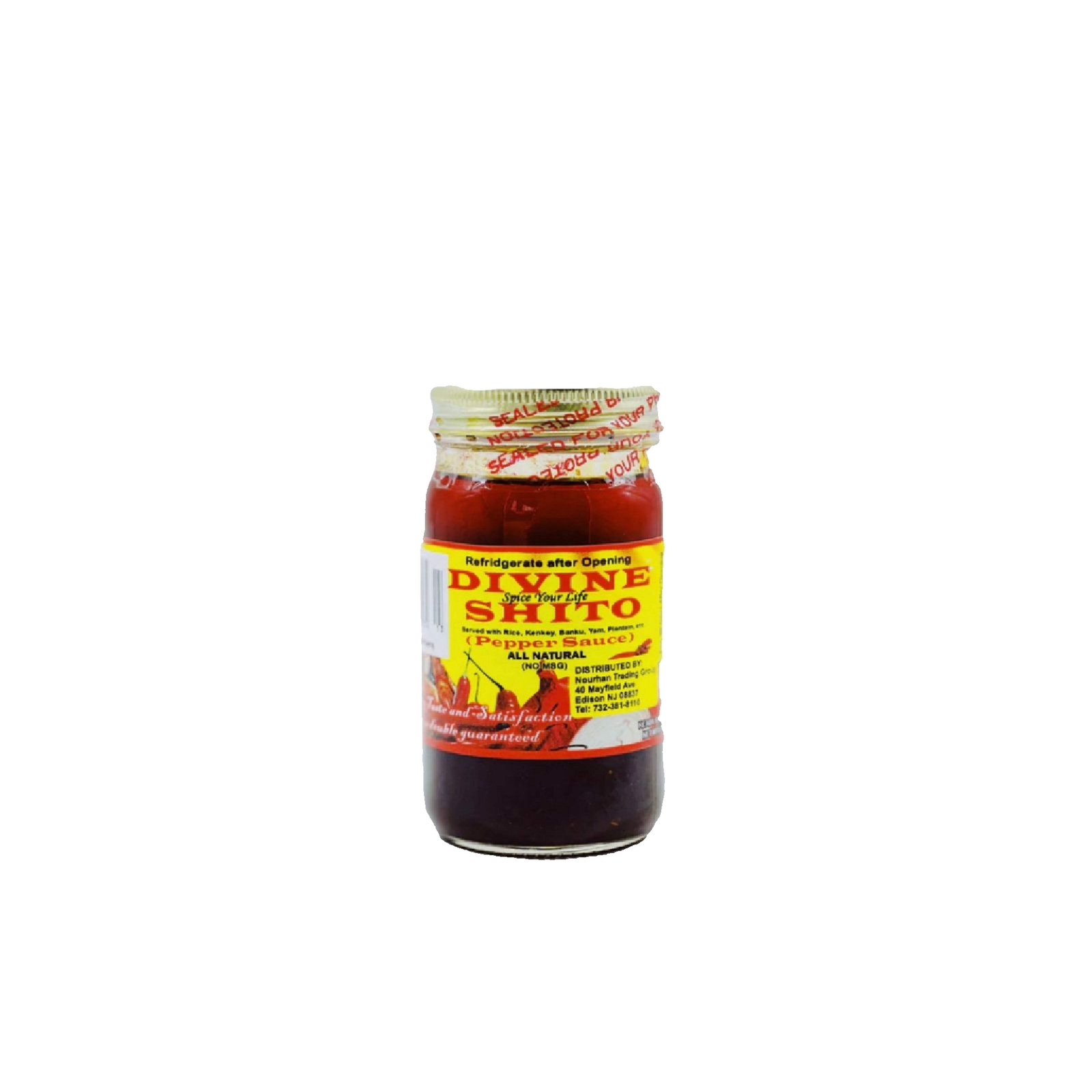Divine Shito Ghanaian Pepper Sauce 8 oz