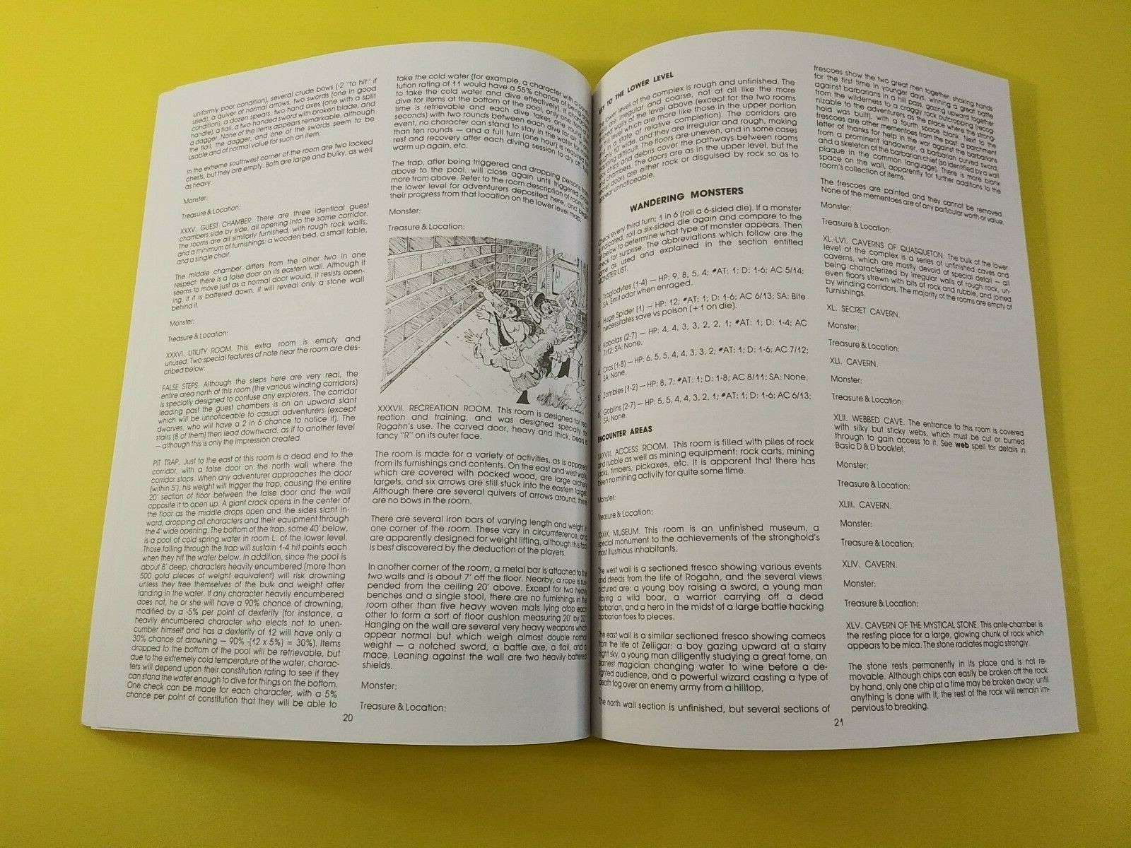 B1 In Search of the Unknown – Dungeons & Dragons – AD&D – D&D