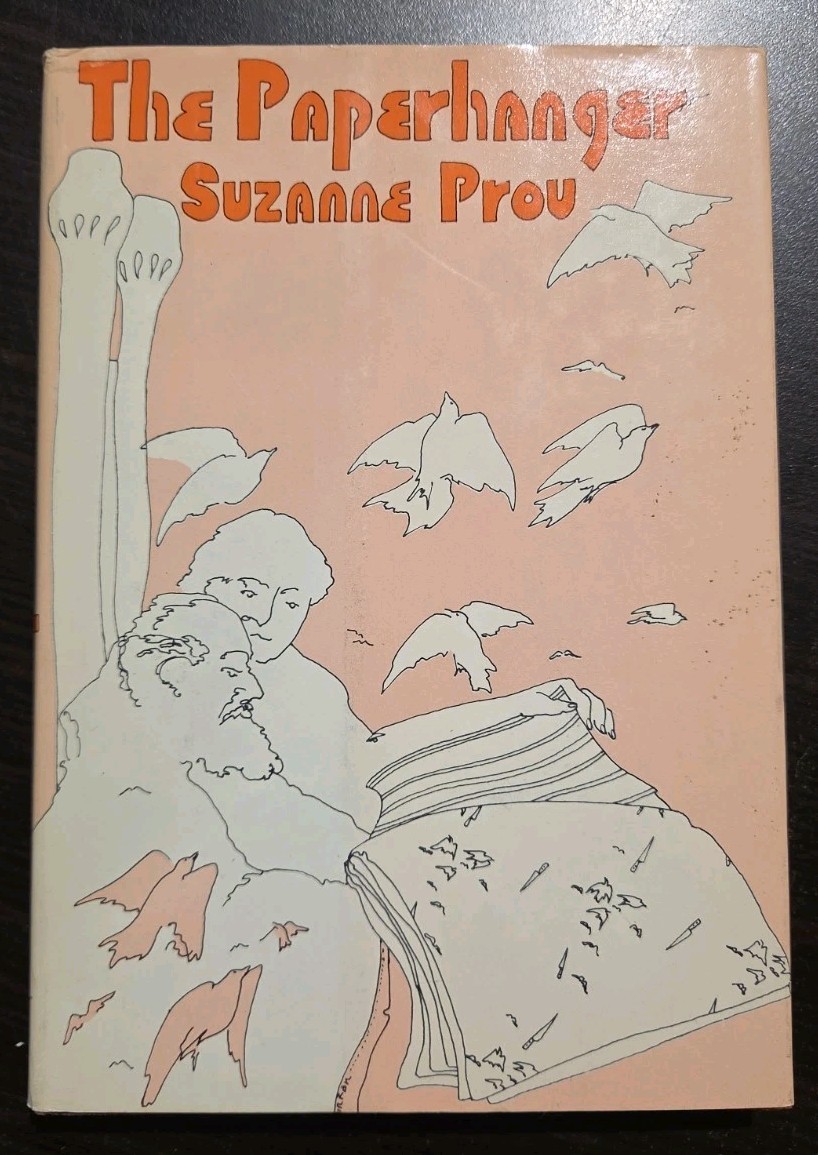 The Paperhanger Vintage Book Suzanne Prou First Edition 1974