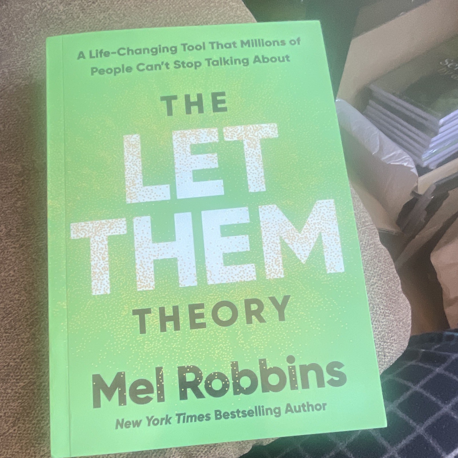 Mel Robbins Let Them Theory: Life-Changing Tool Hardcover 2024 Self-Help