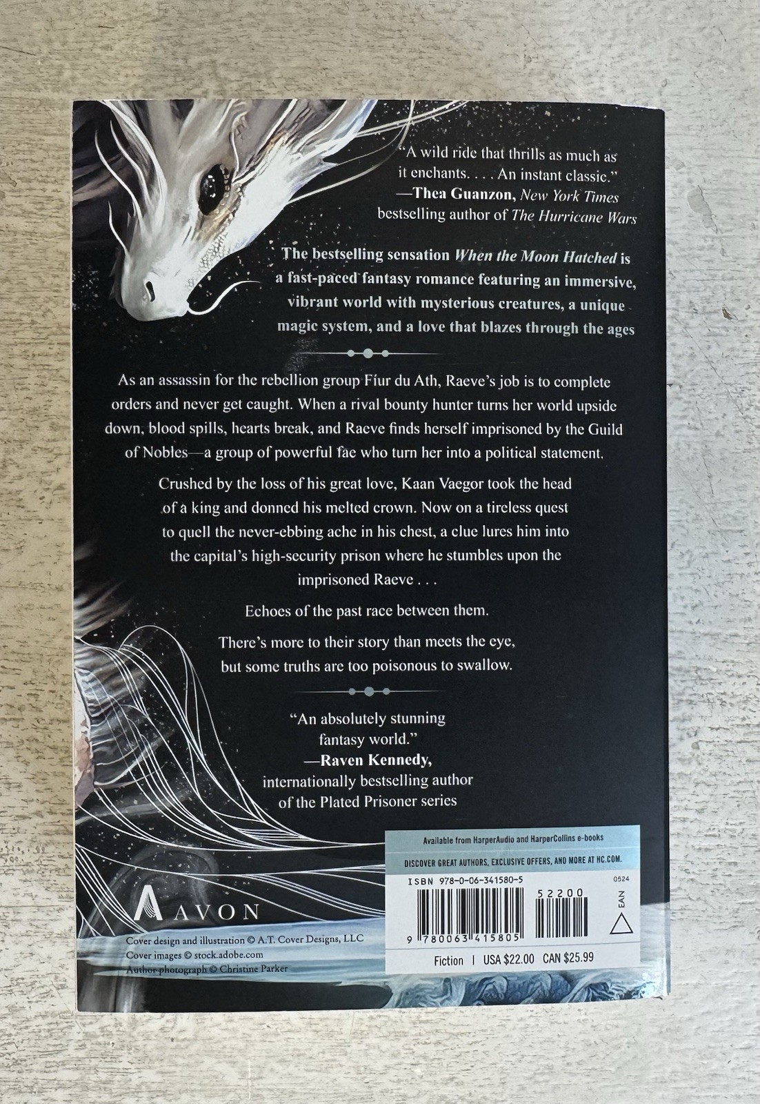 When the Moon Hatched – Sarah A. Parker (2024 Trade PB Book) 1st Printing – LN