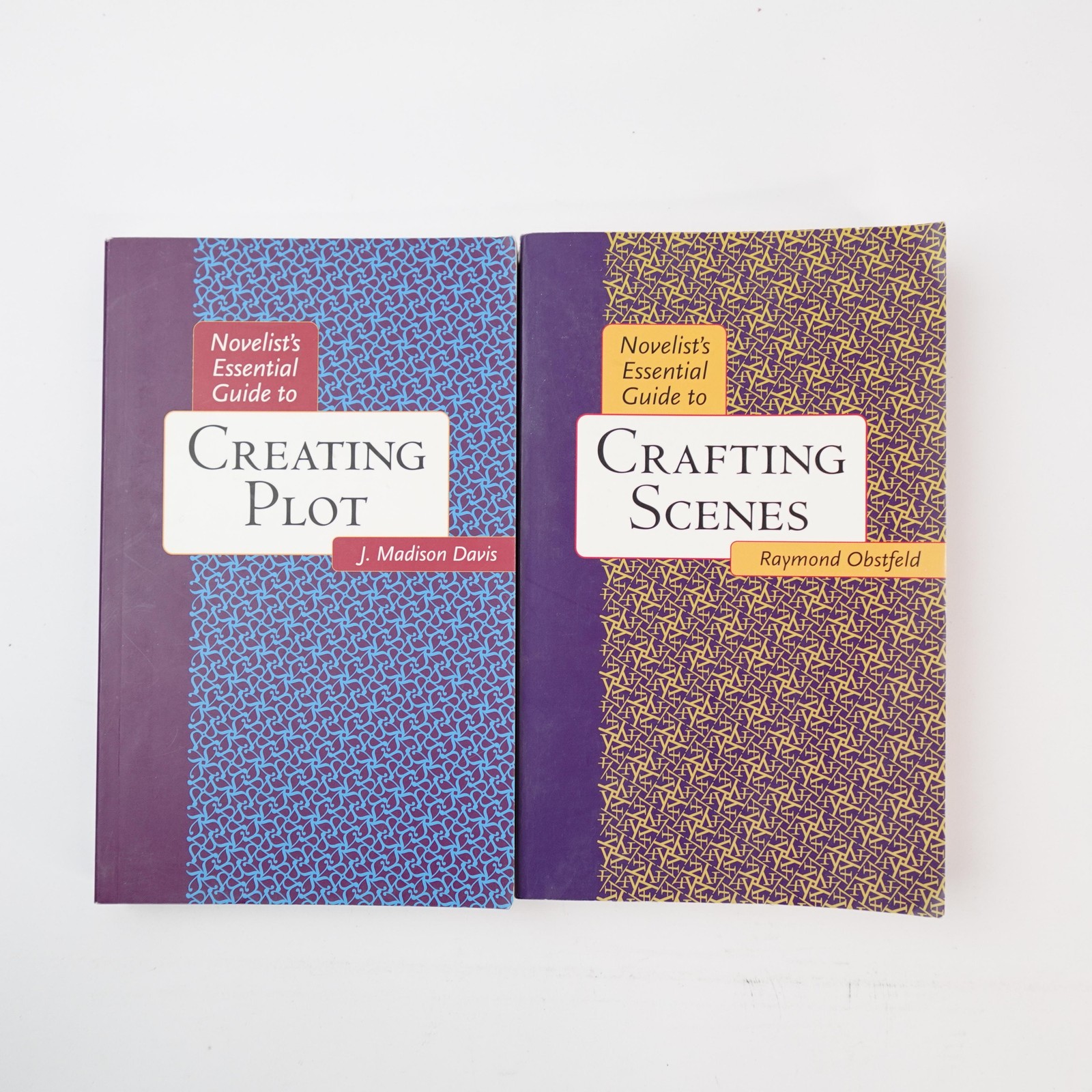 Vintage Novelist’s Essential Guide Creating Plot & Crafting Scenes 2 Book Set