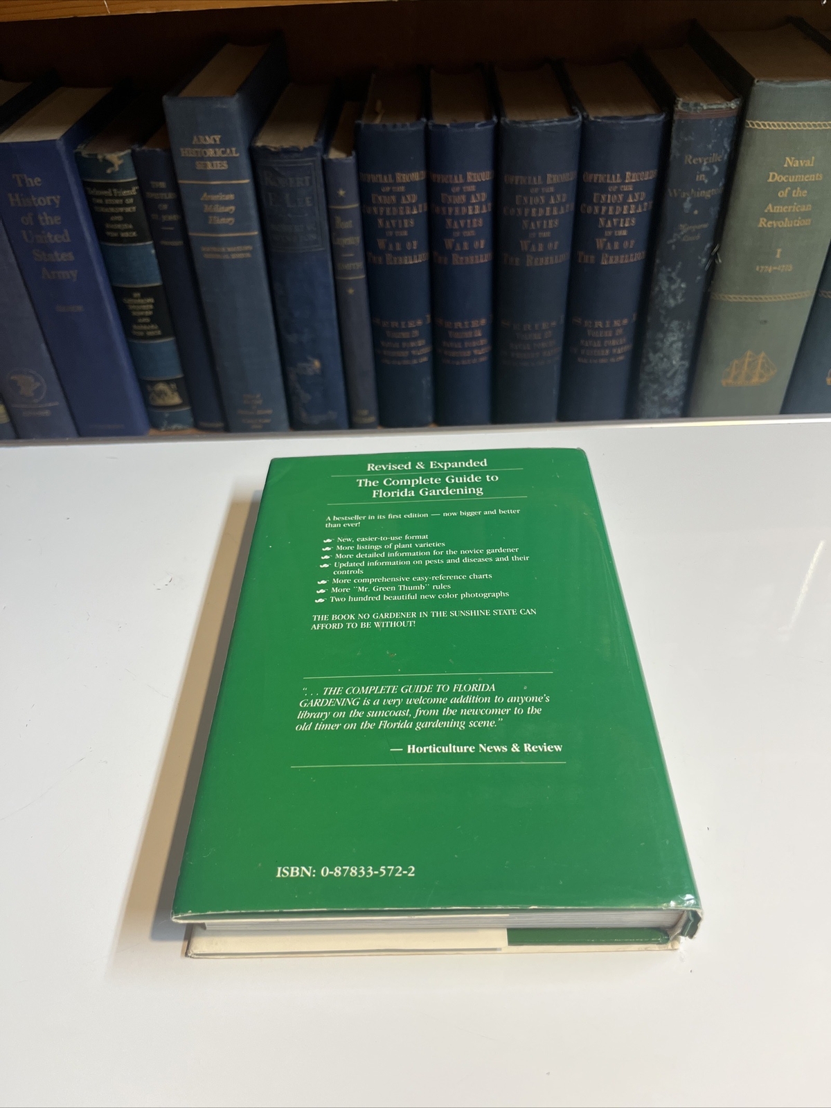 Complete Guide to Florida Gardening by Stan DeFreitas (1987, Hardcover, Revised