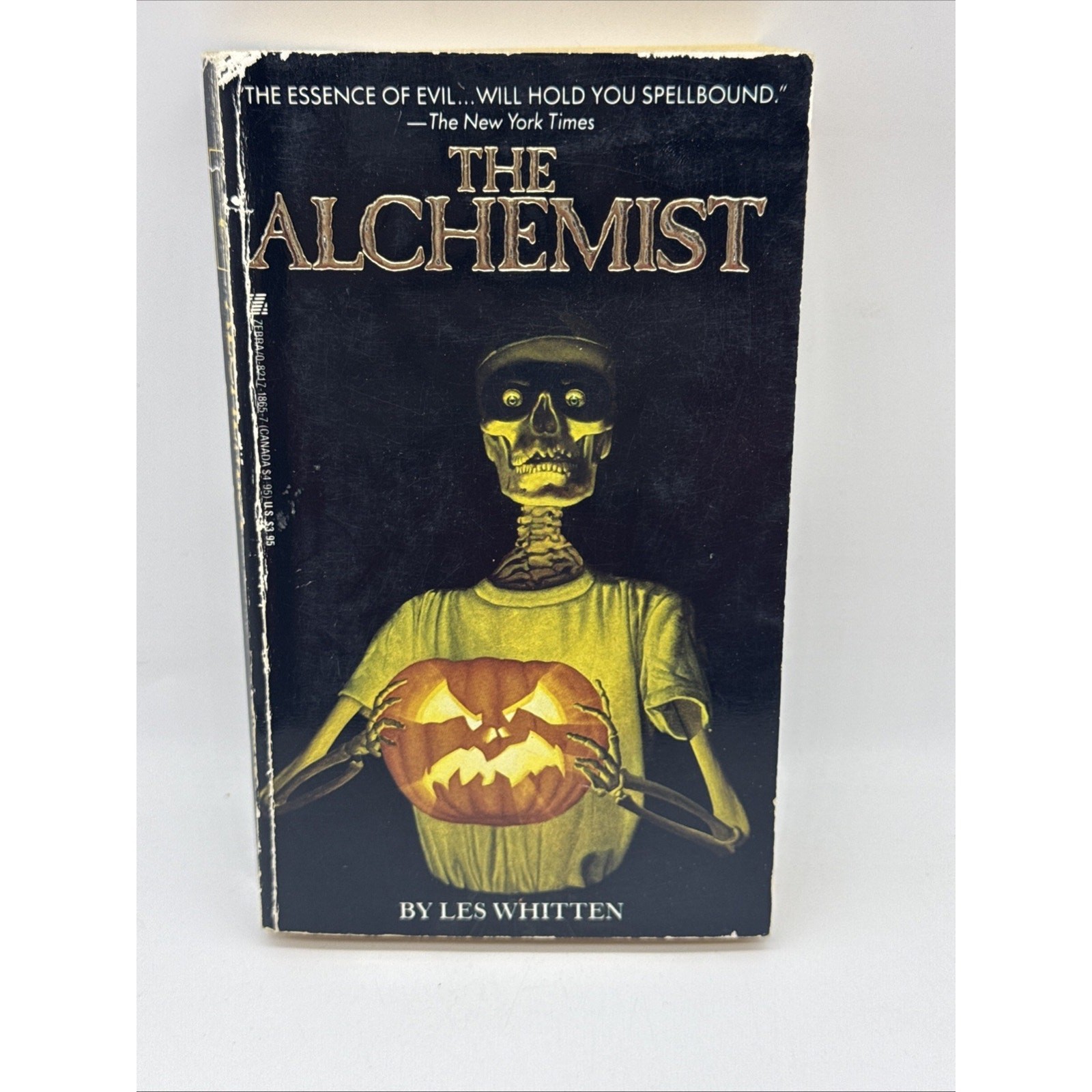 The Alchemist by Les Whitten PB 1986 vintage horror