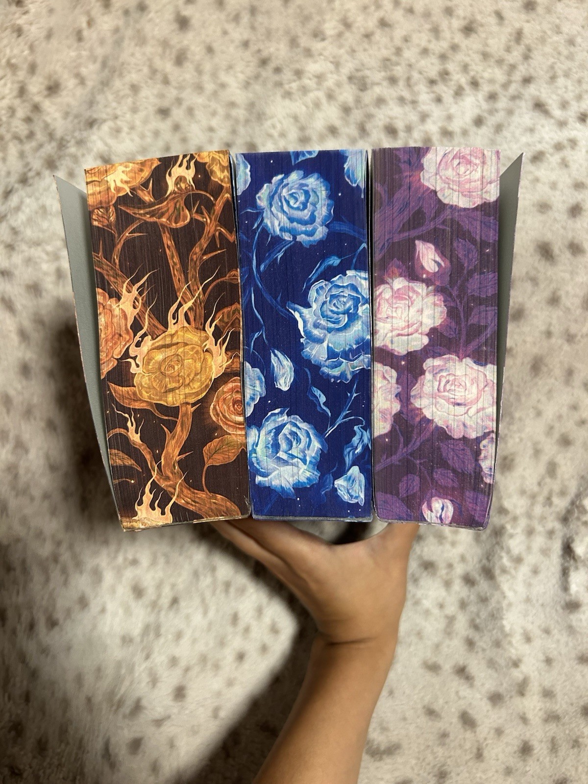 To Bleed a Crystal Bloom Series deluxe (1-3) by Sarah A. Parker SIGNED IN PERSON
